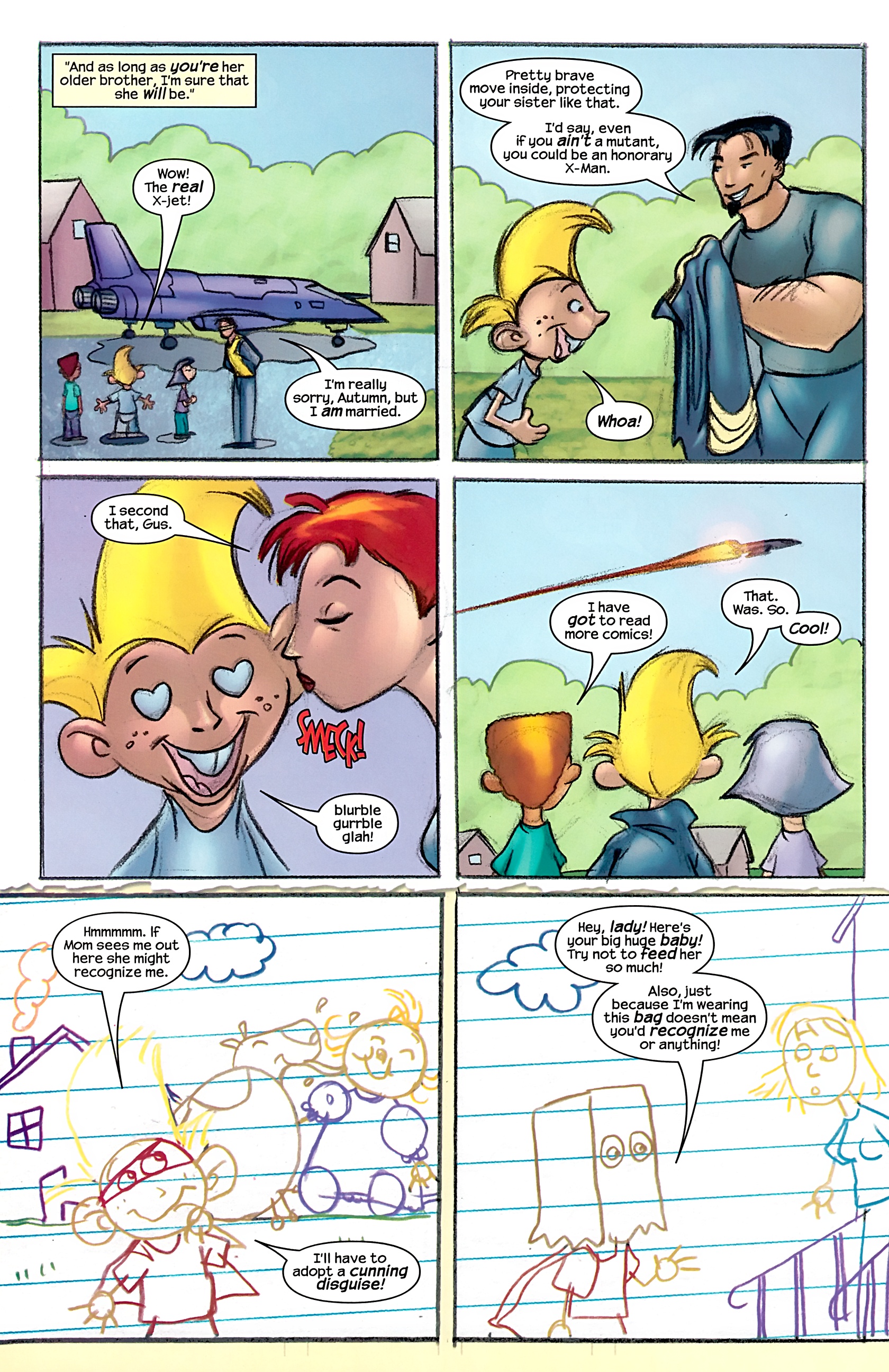 Read online Marvelous Adventures of Gus Beezer comic -  Issue # X-Men - 23