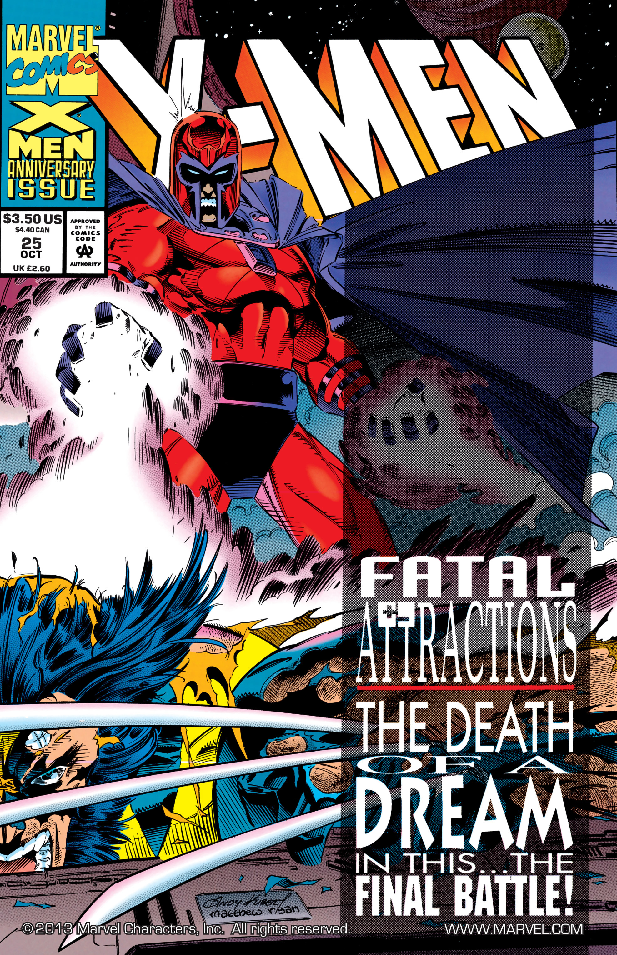 Read online X-Men (1991) comic -  Issue #25 - 1