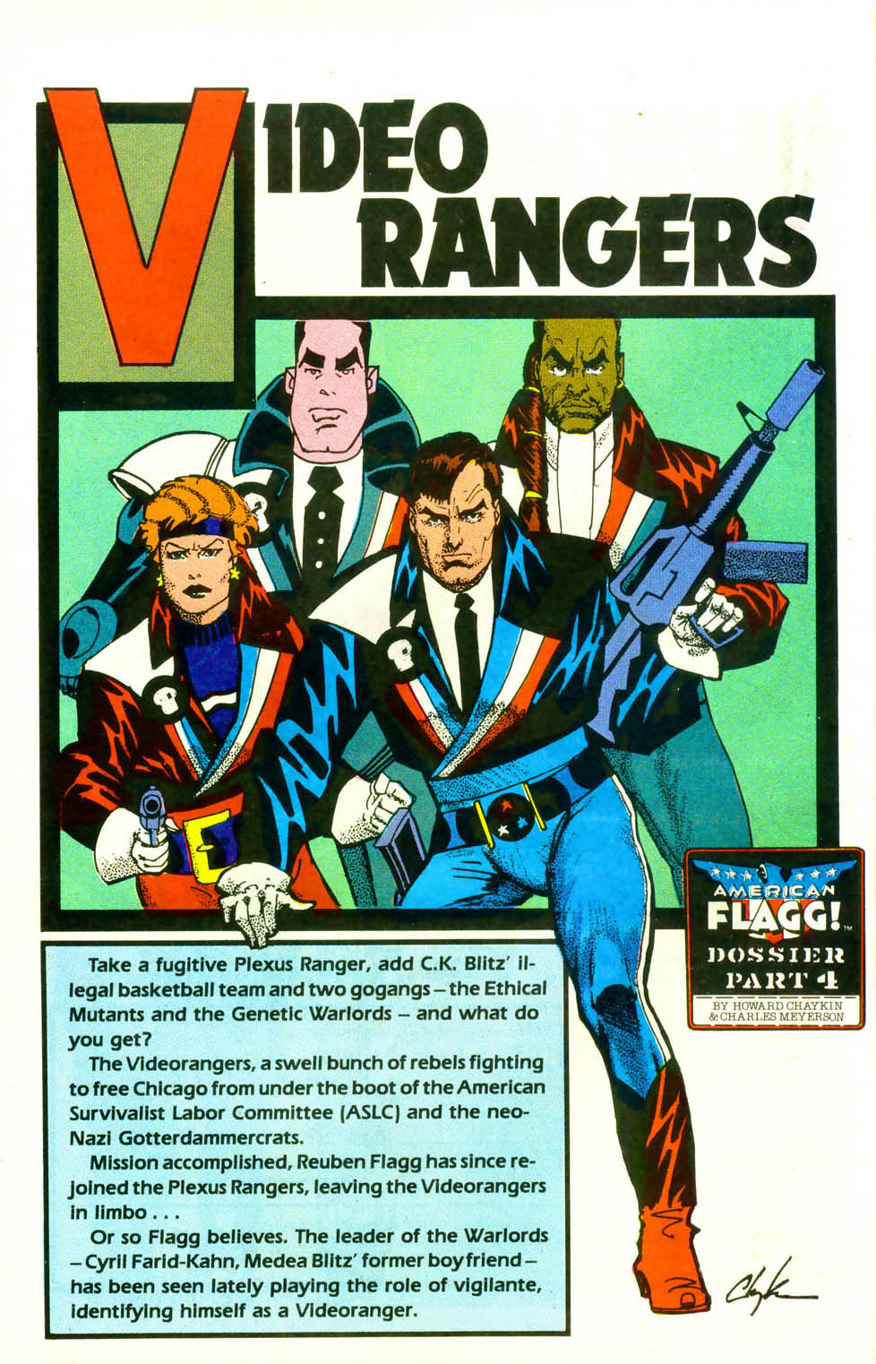 Read online American Flagg! comic -  Issue #18 - 24