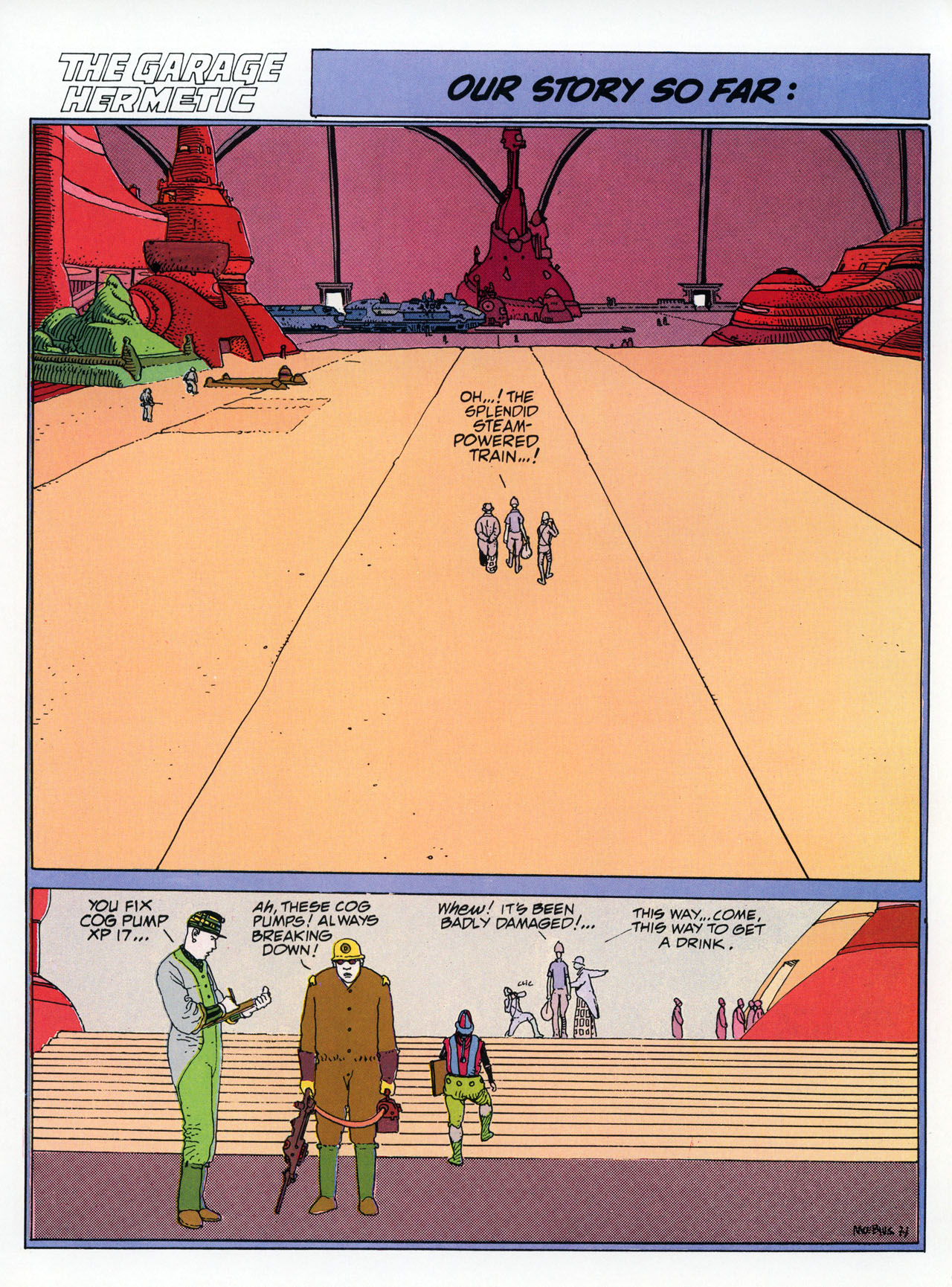 Read online Epic Graphic Novel: Moebius comic -  Issue # TPB 3 - 55