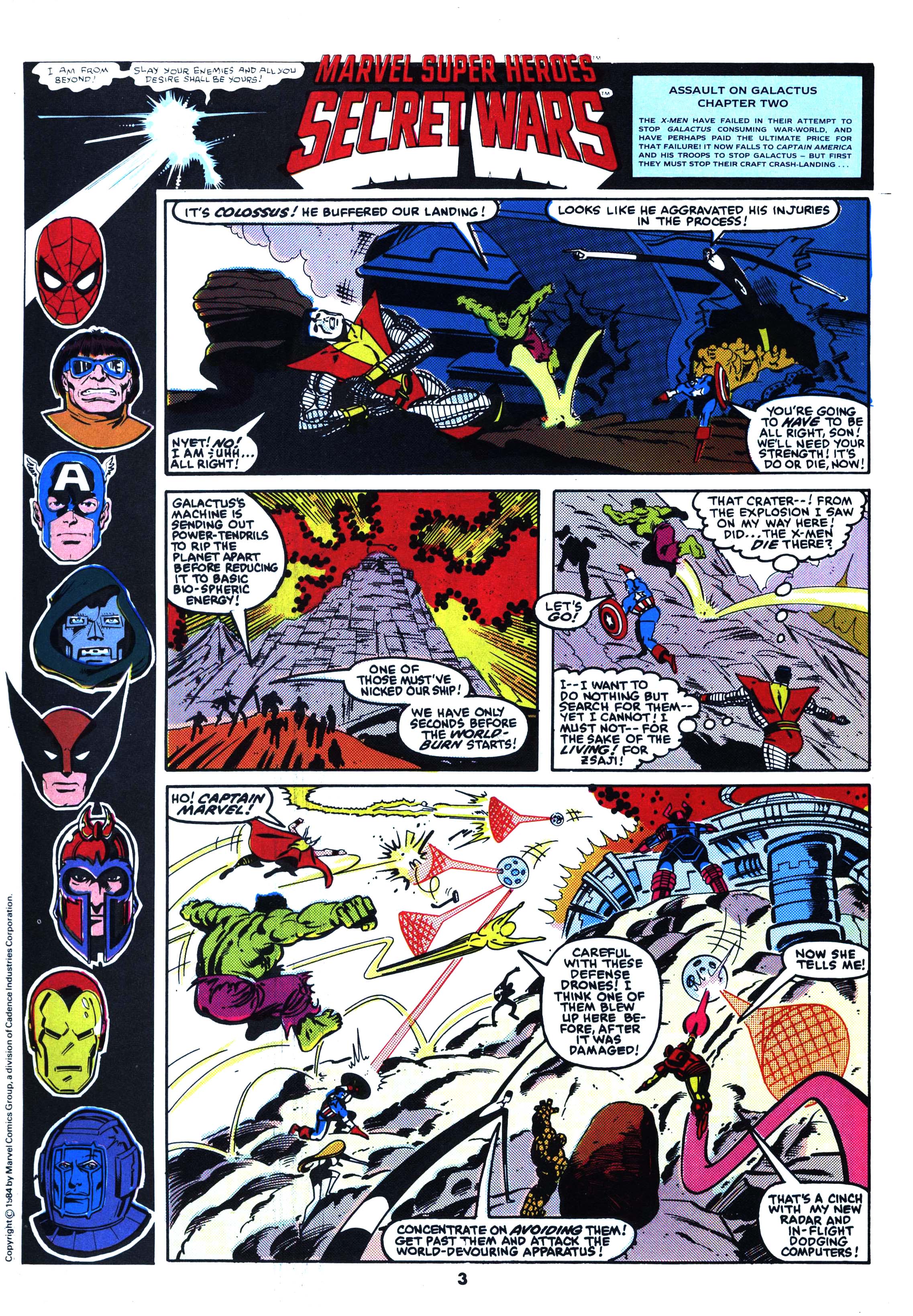 Read online Secret Wars (1985) comic -  Issue #19 - 3
