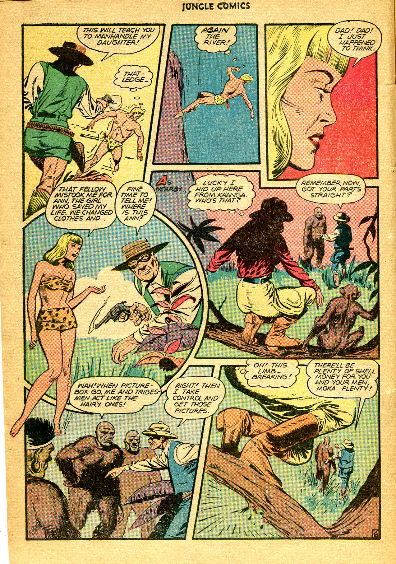 Read online Jungle Comics comic -  Issue #89 - 8