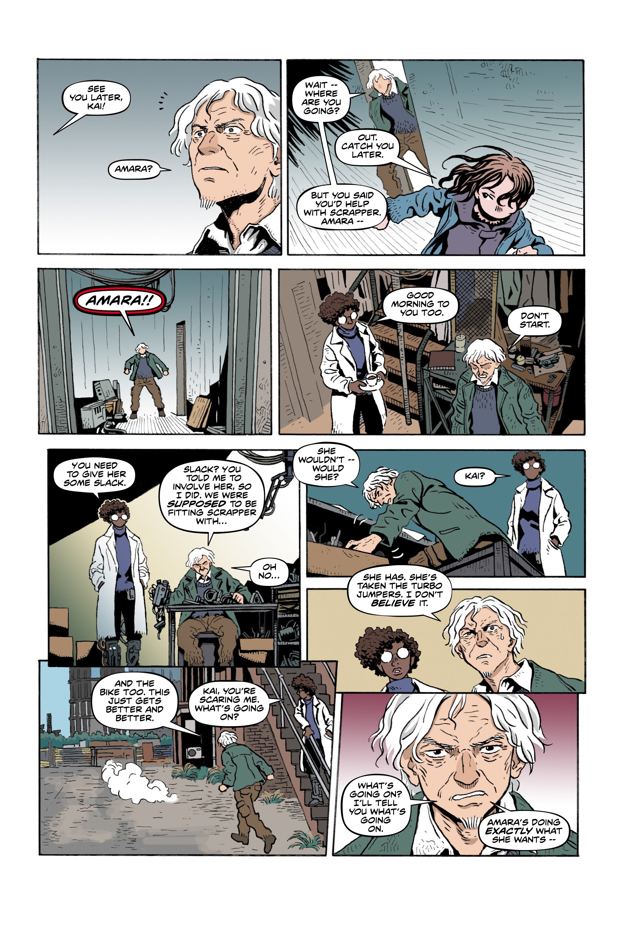 Read online Pacific Rim: Amara comic -  Issue # TPB - 33
