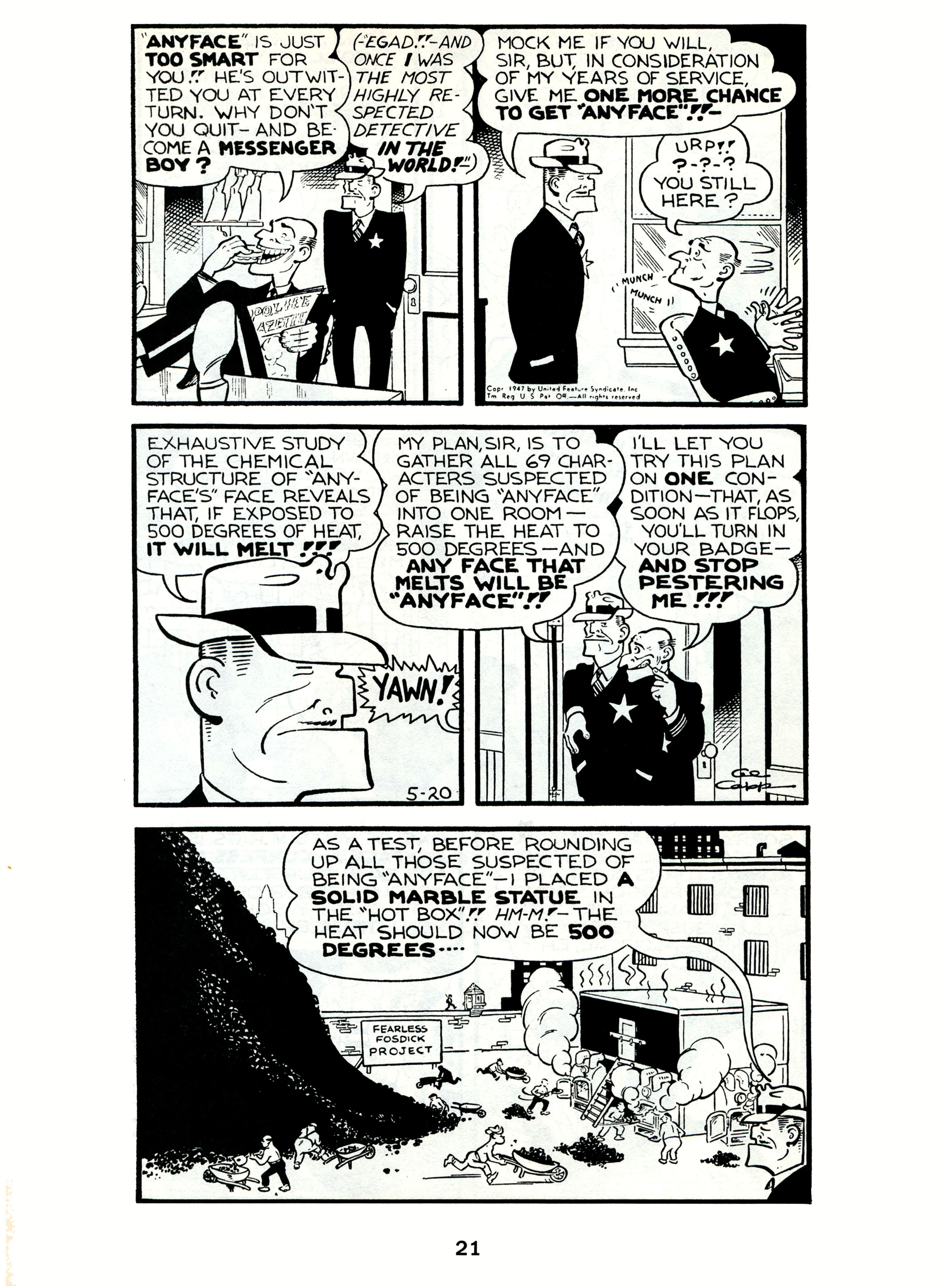 Read online Fearless Fosdick comic -  Issue # TPB - 22