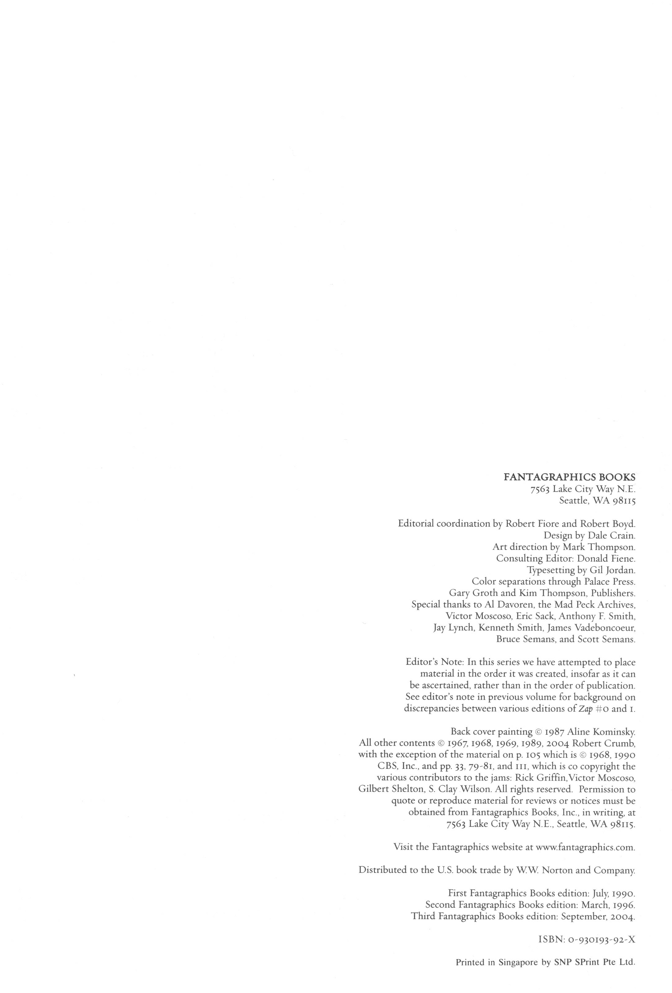 Read online The Complete Crumb Comics comic -  Issue # TPB 5 - 5