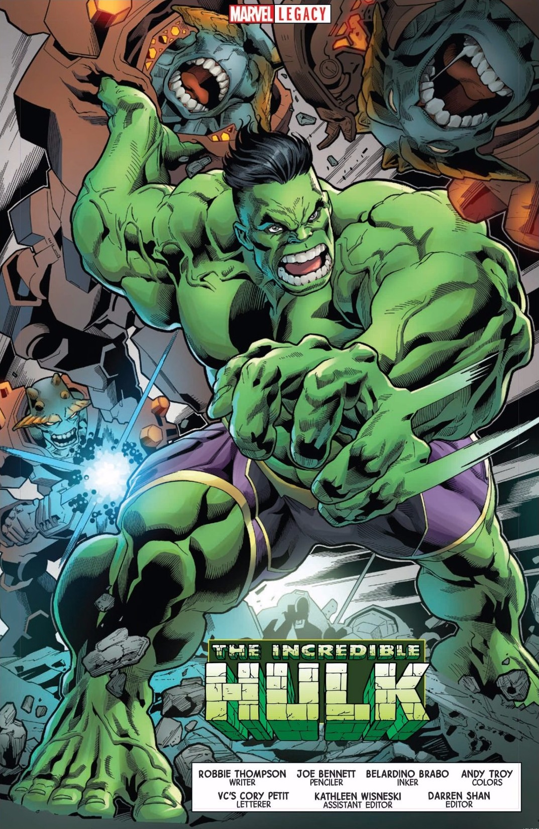 Read online Incredible Hulk (2017) comic -  Issue # Issue Incredible Hulk - Marvel Legacy Primer Pages - 4