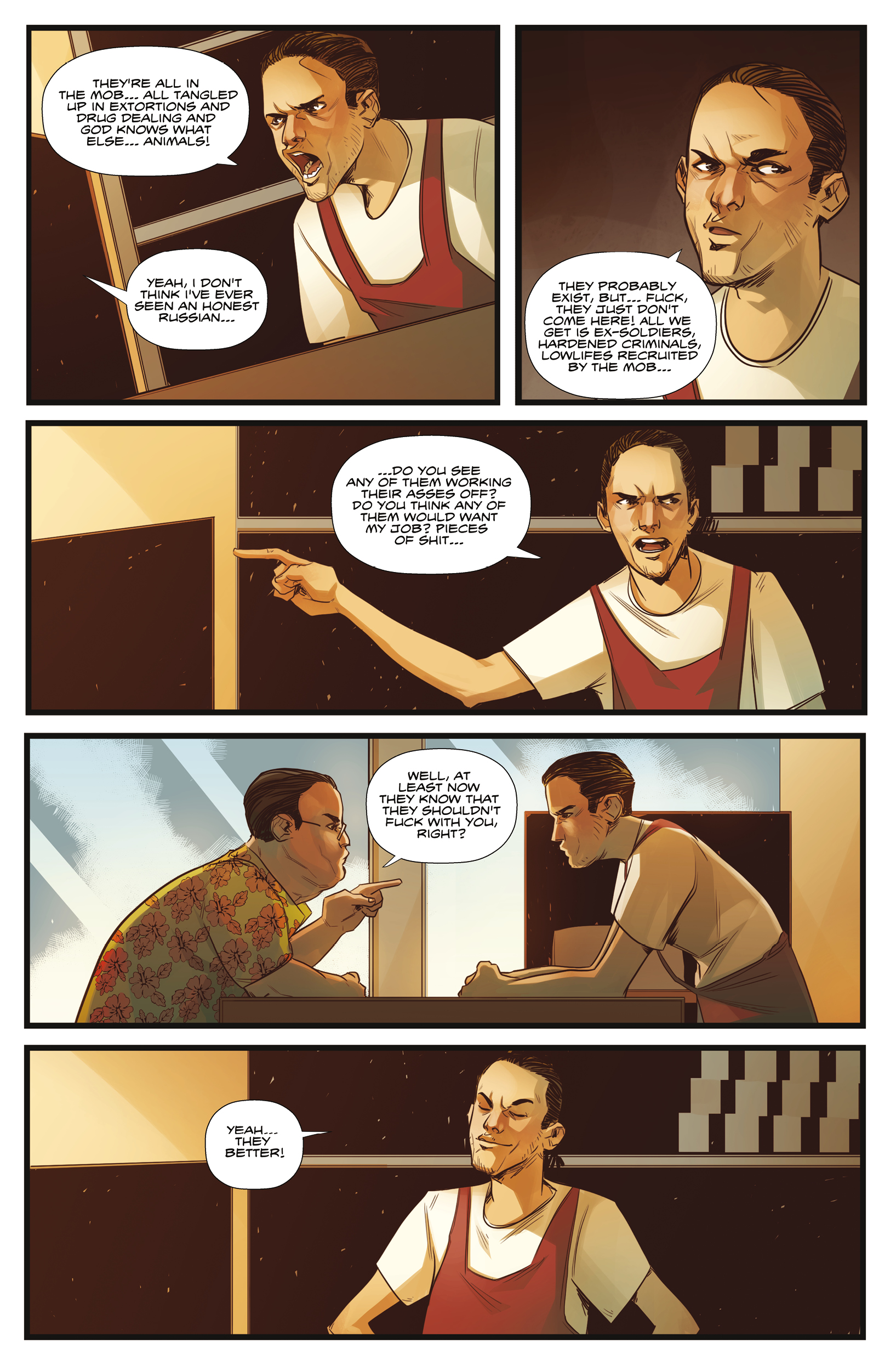 Read online Hotline Miami Wildlife comic -  Issue #3 - 12