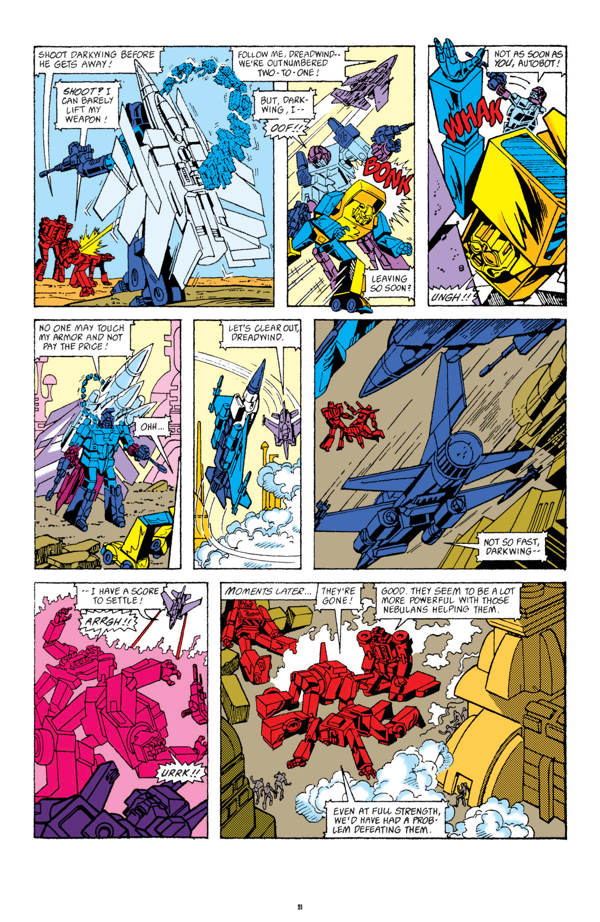 Read online The Transformers Classics comic -  Issue # TPB 4 - 92