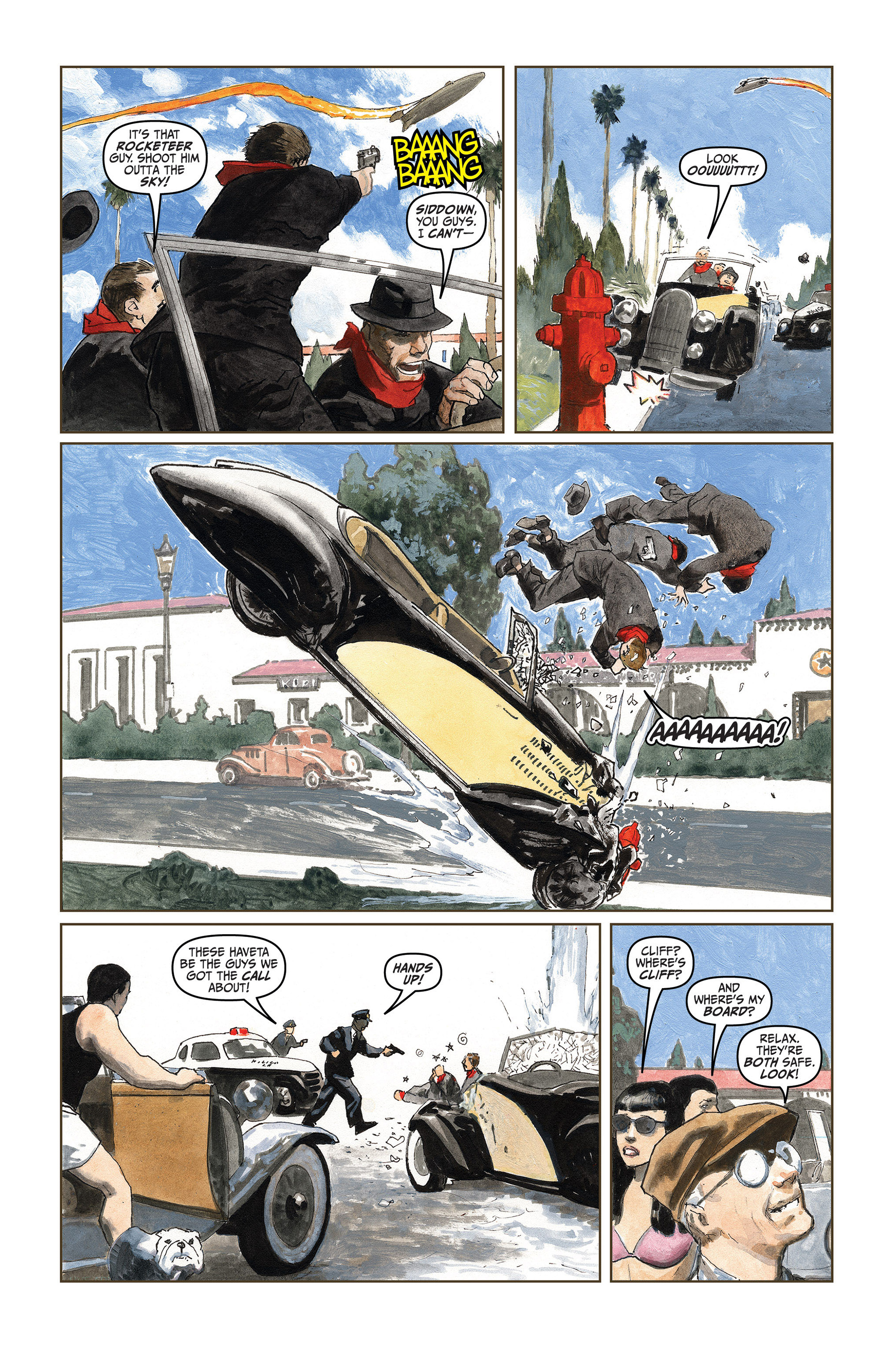 Read online Rocketeer Adventures (2011) comic -  Issue #4 - 10