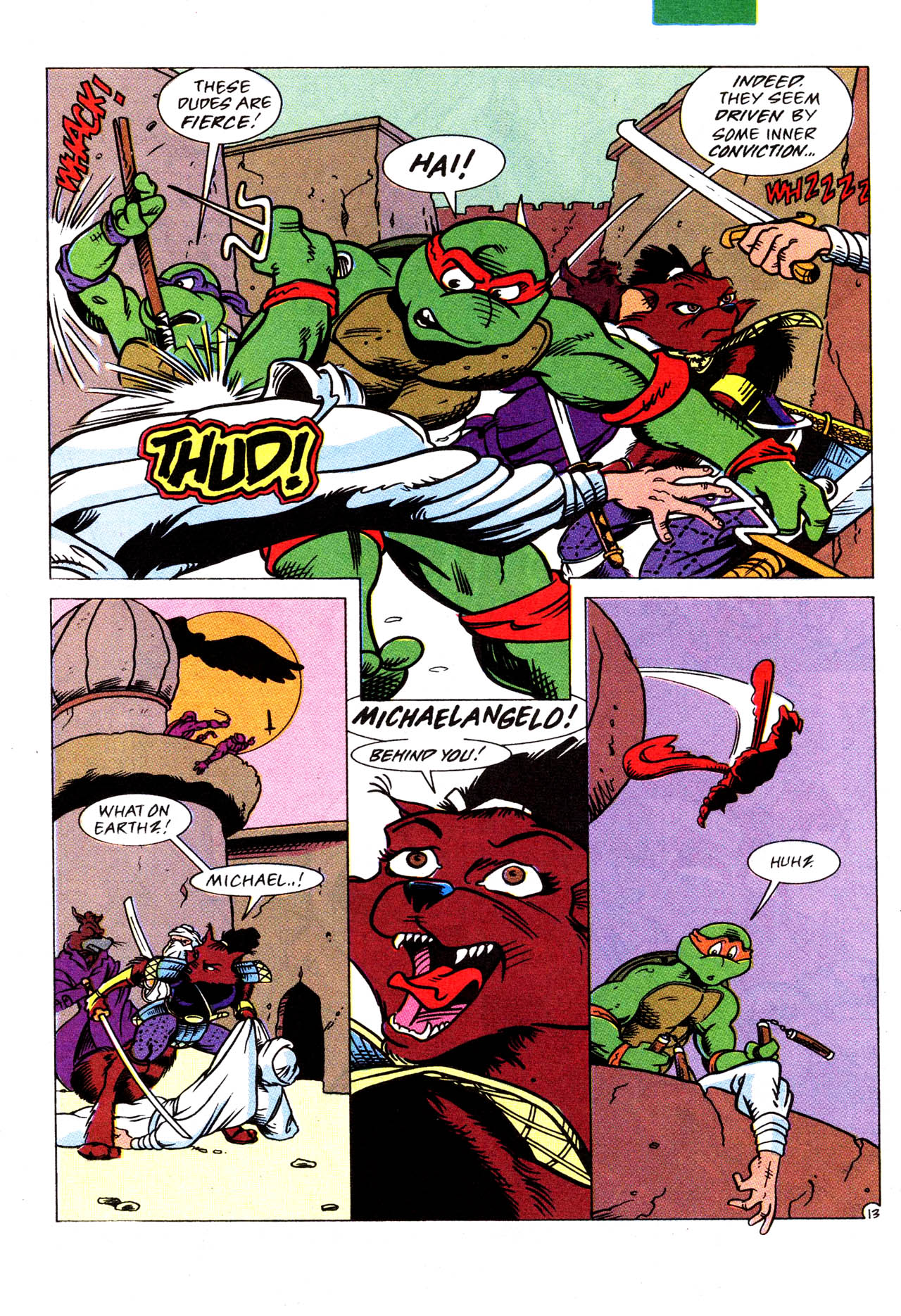 Read online Teenage Mutant Ninja Turtles Adventures (1989) comic -  Issue #35 - 15