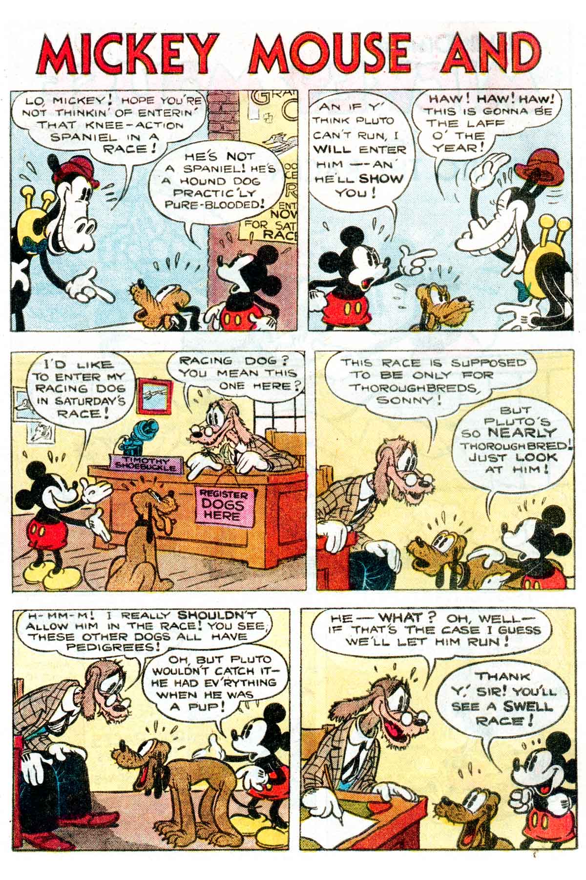 Read online Walt Disney's Mickey Mouse comic -  Issue #235 - 4