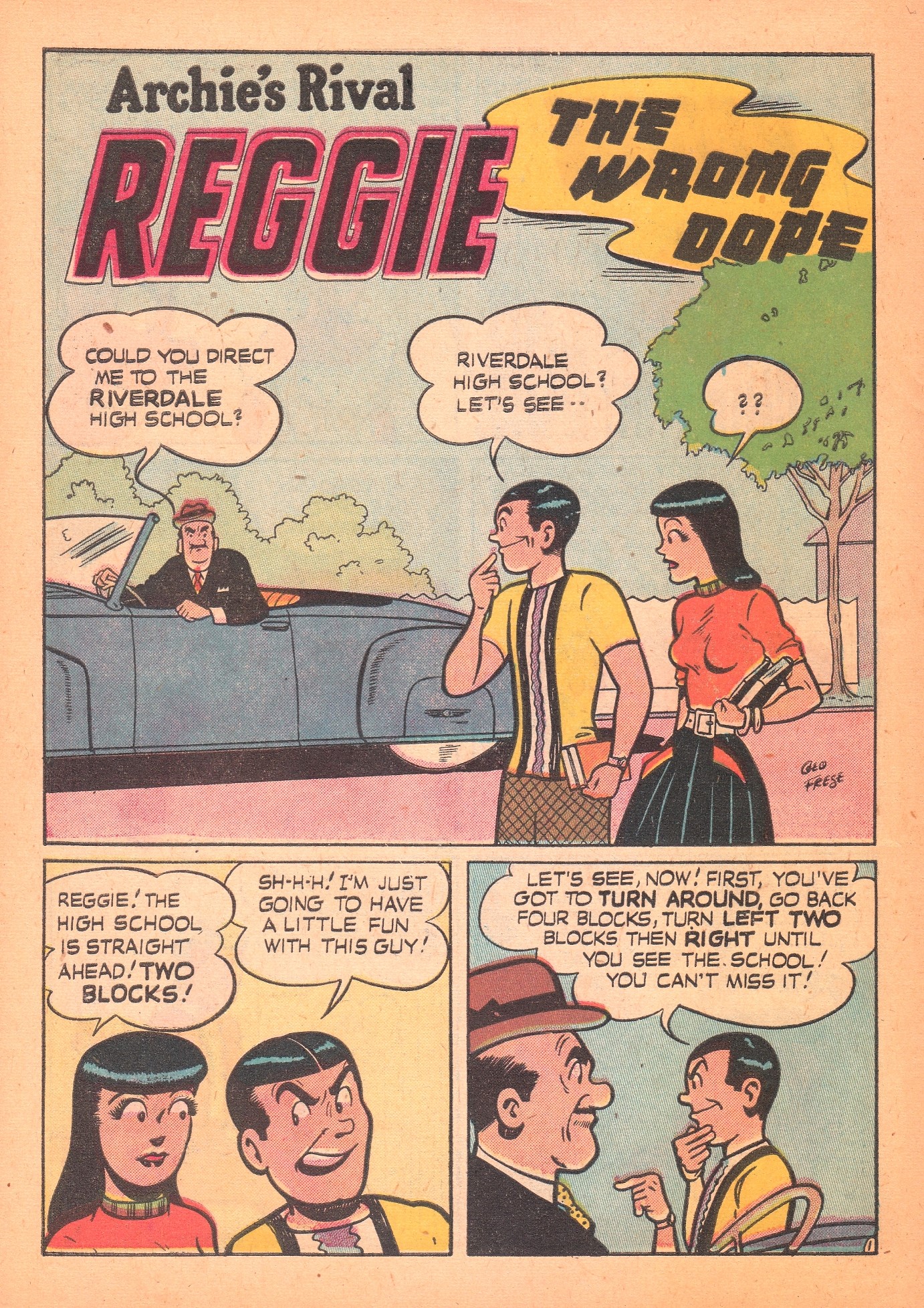 Read online Archie's Rival Reggie comic -  Issue #2 - 30