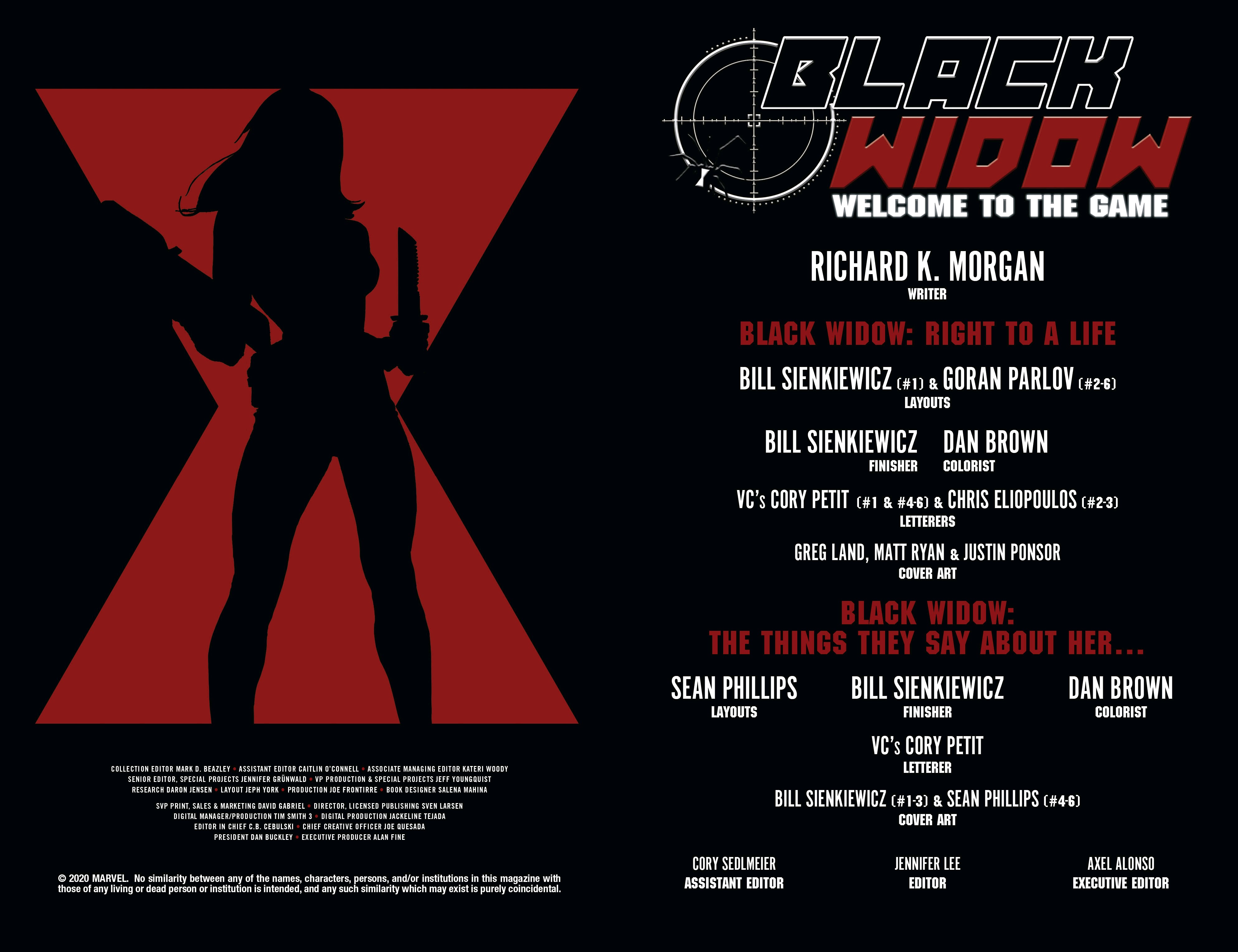 Read online Black Widow: Welcome To The Game comic -  Issue # TPB (Part 1) - 3