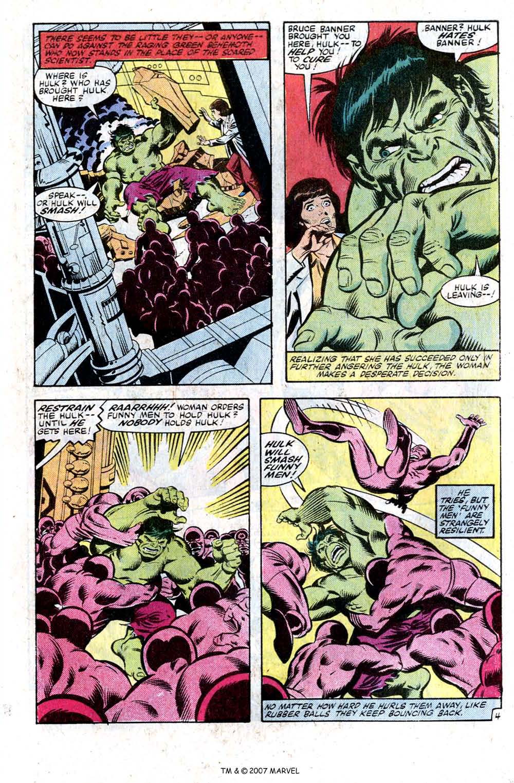 Read online The Incredible Hulk (1968) comic -  Issue # _Annual 1982 - 7