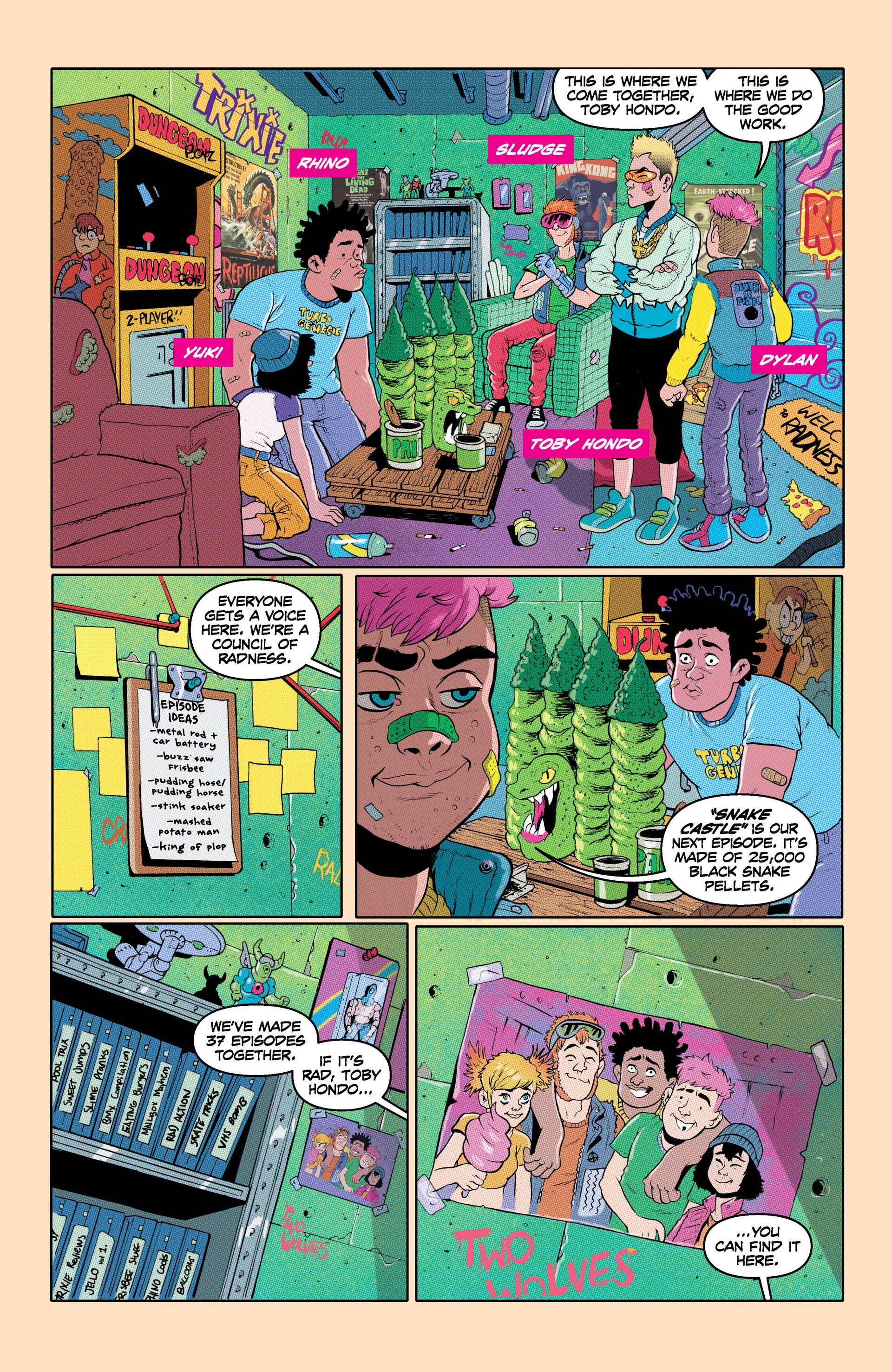 Read online Into Radness comic -  Issue # TPB - 35