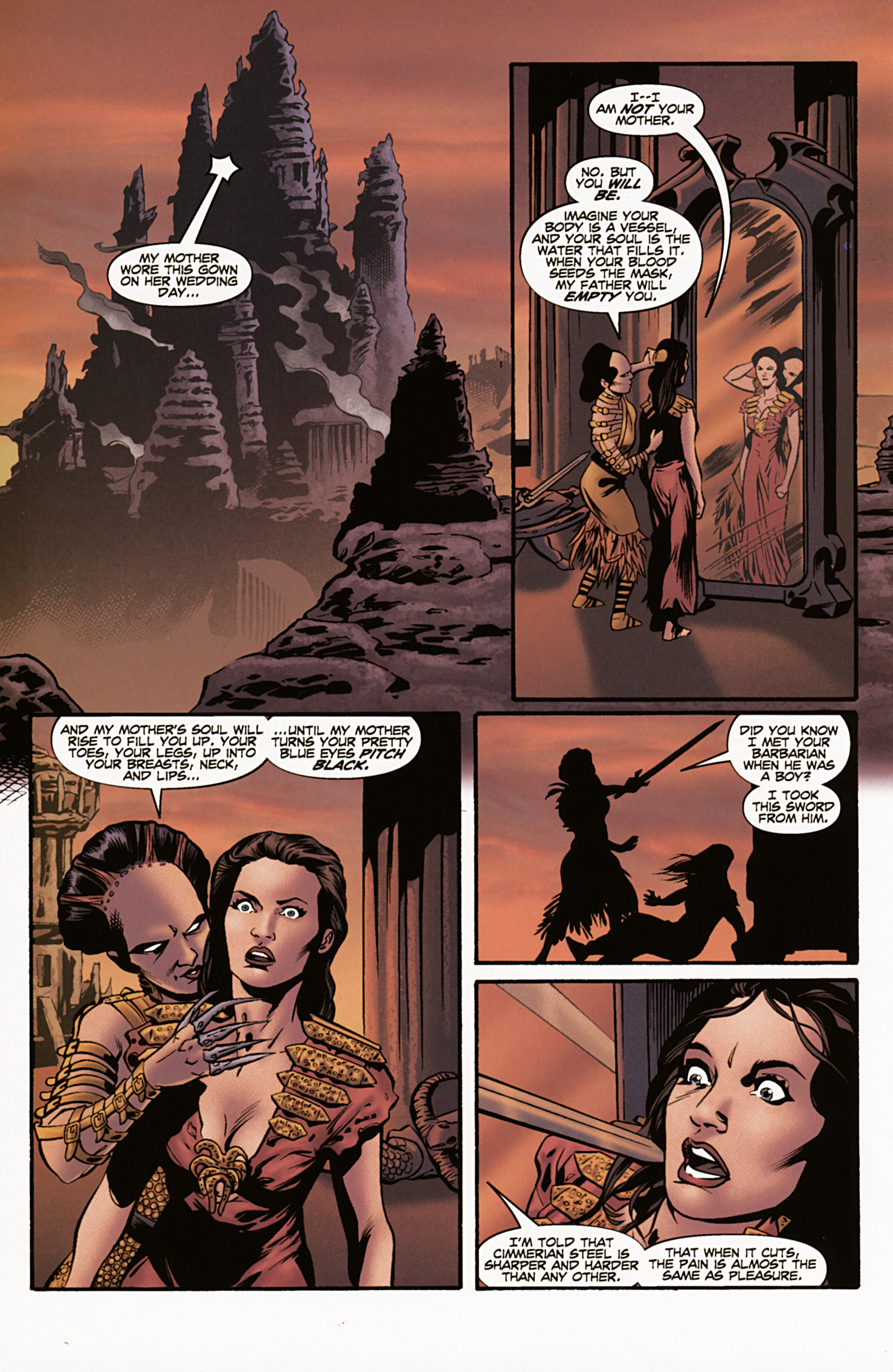 Read online Conan the Barbarian: The Mask of Acheron comic -  Issue # Full - 43