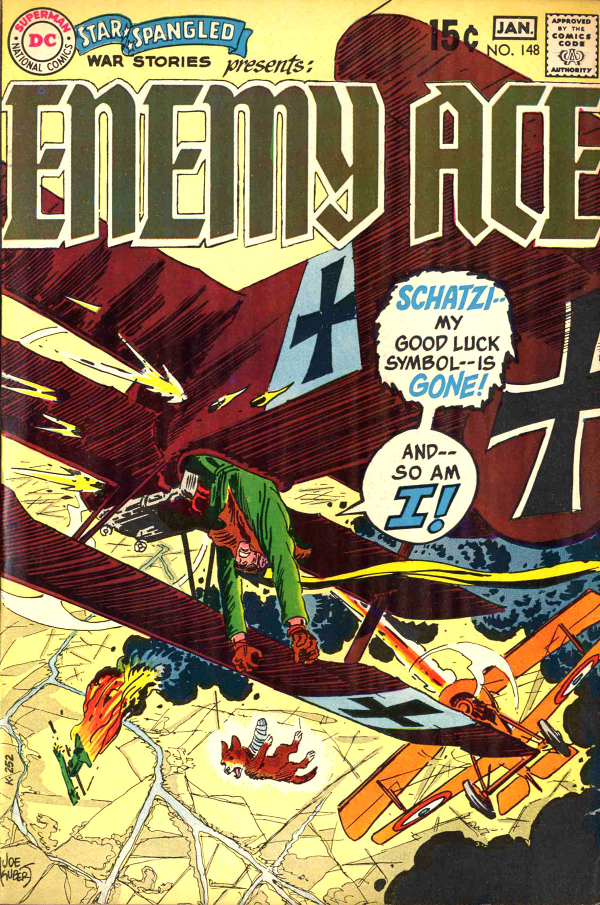 Read online Star Spangled War Stories (1952) comic -  Issue #148 - 1