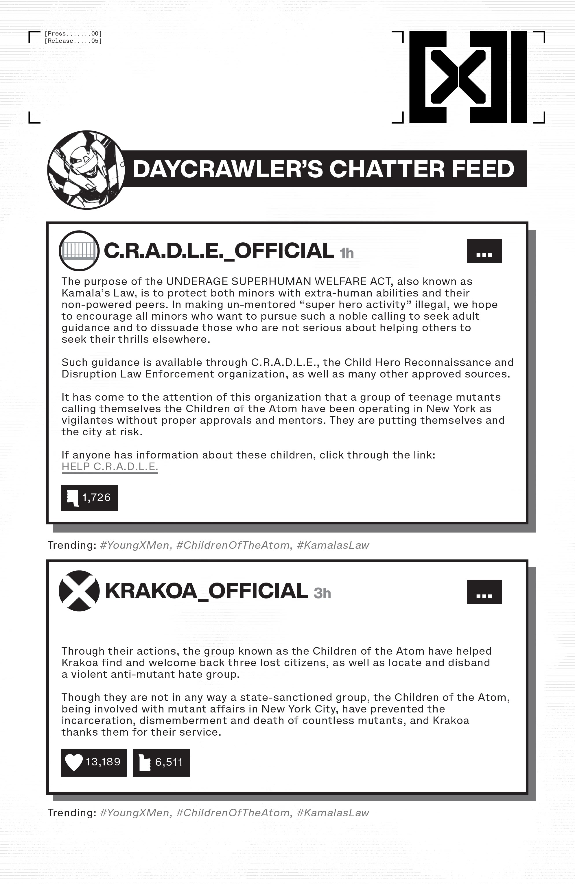 Read online Children Of The Atom comic -  Issue #5 - 16