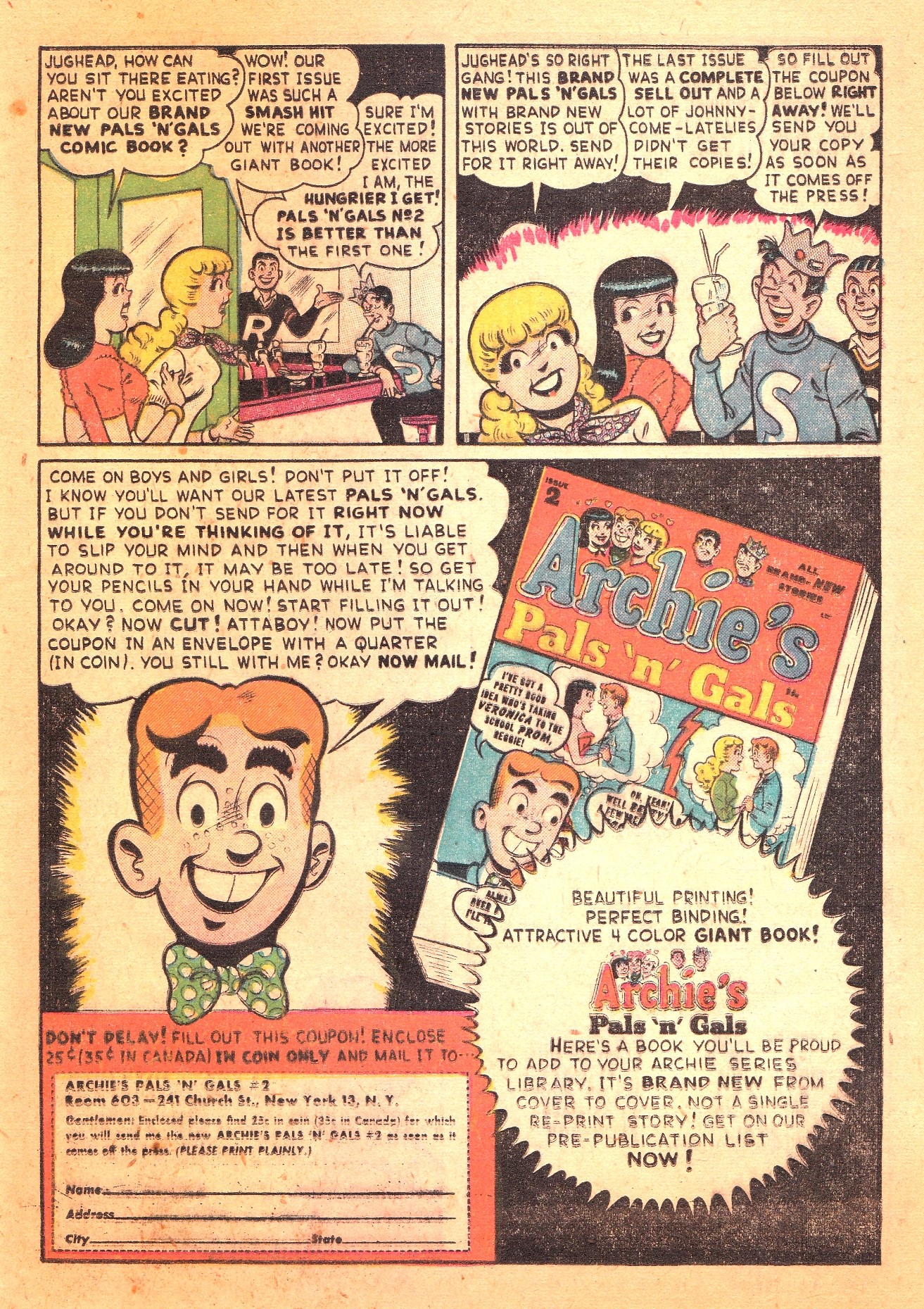 Read online Archie's Rival Reggie comic -  Issue #10 - 23