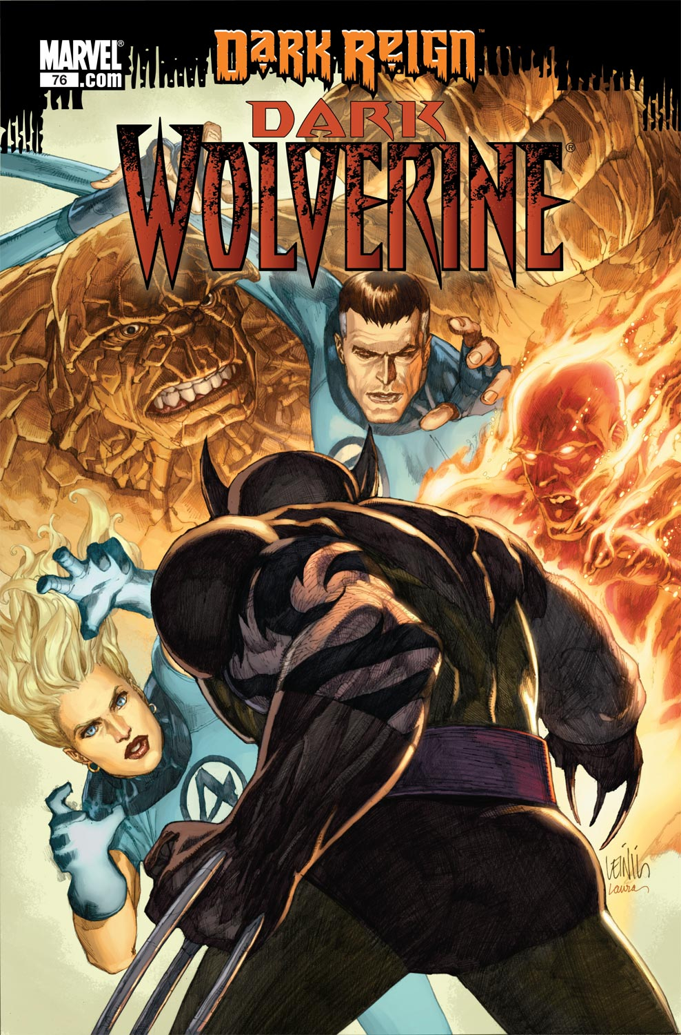 Read online Dark Wolverine comic -  Issue #76 - 1