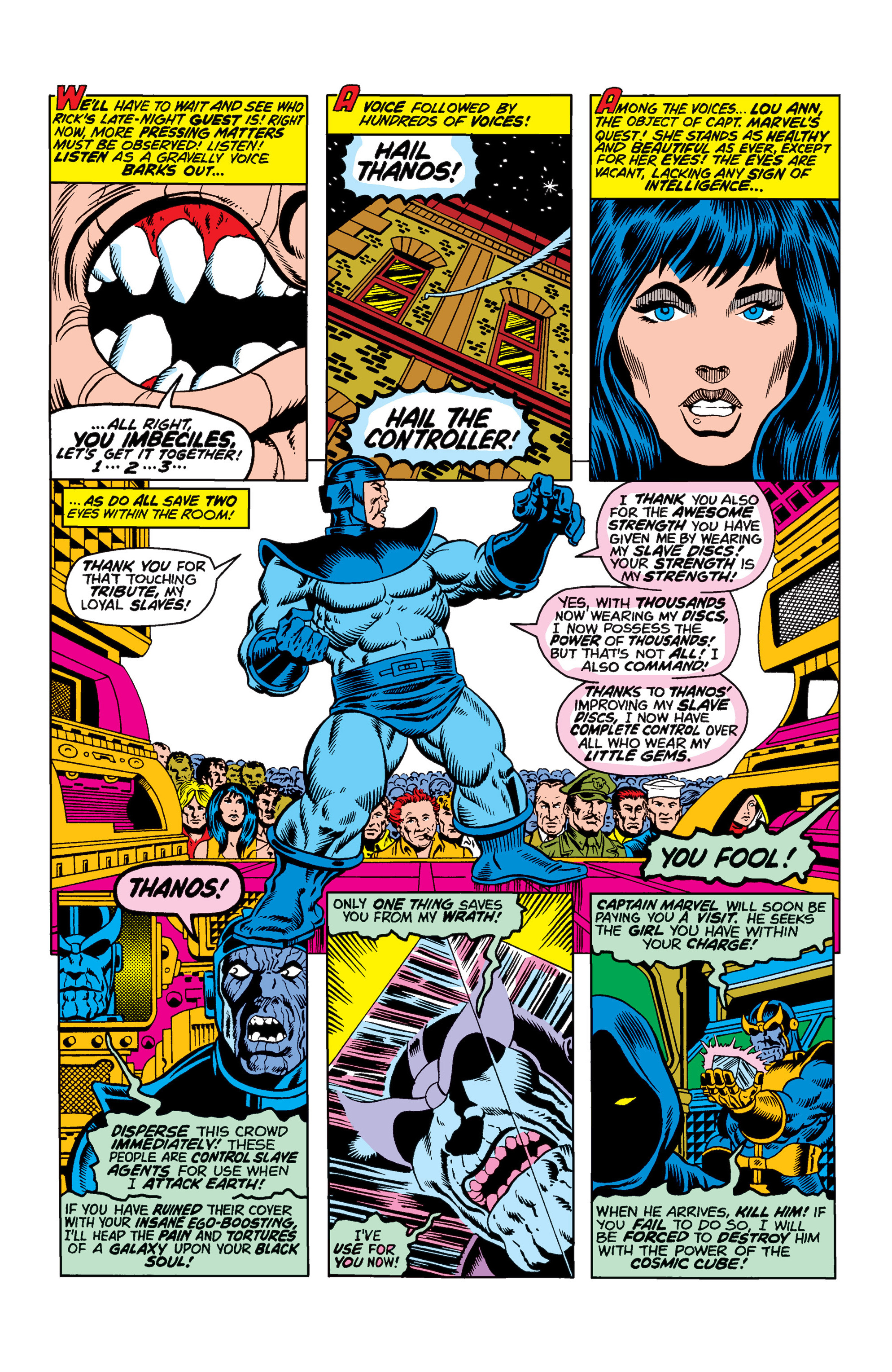 Read online Captain Marvel by Jim Starlin comic -  Issue # TPB (Part 1) - 159