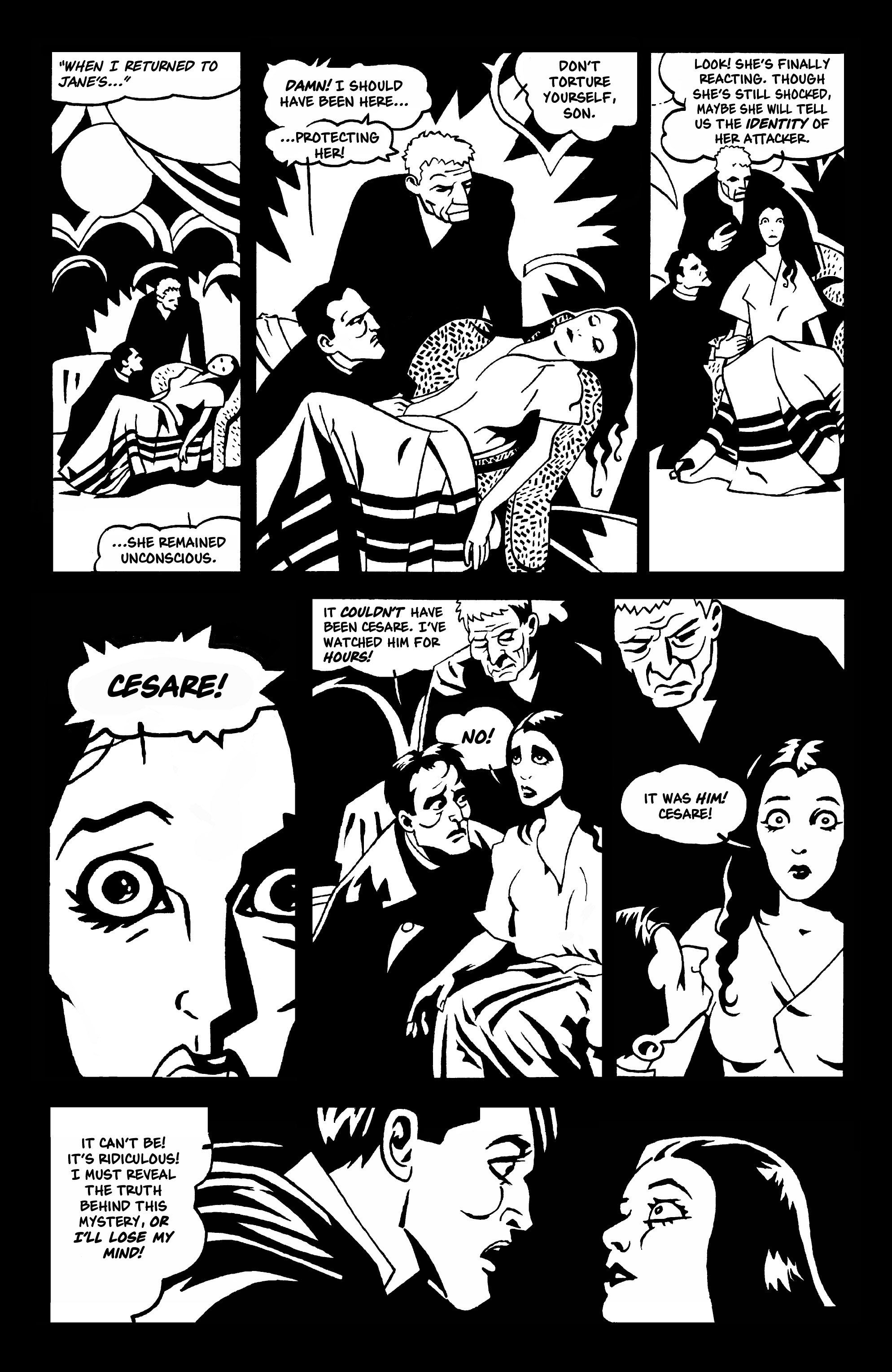 Read online The Cabinet of Doctor Caligari comic -  Issue #2 - 12