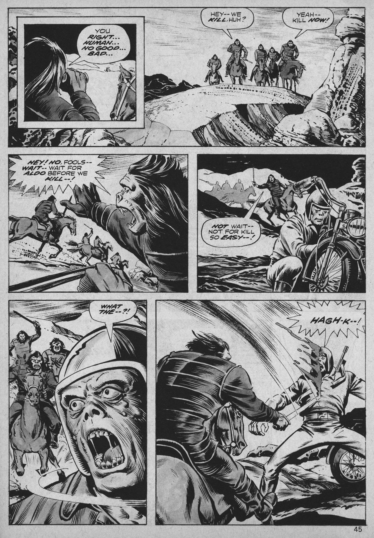 Read online Planet of the Apes comic -  Issue #25 - 44