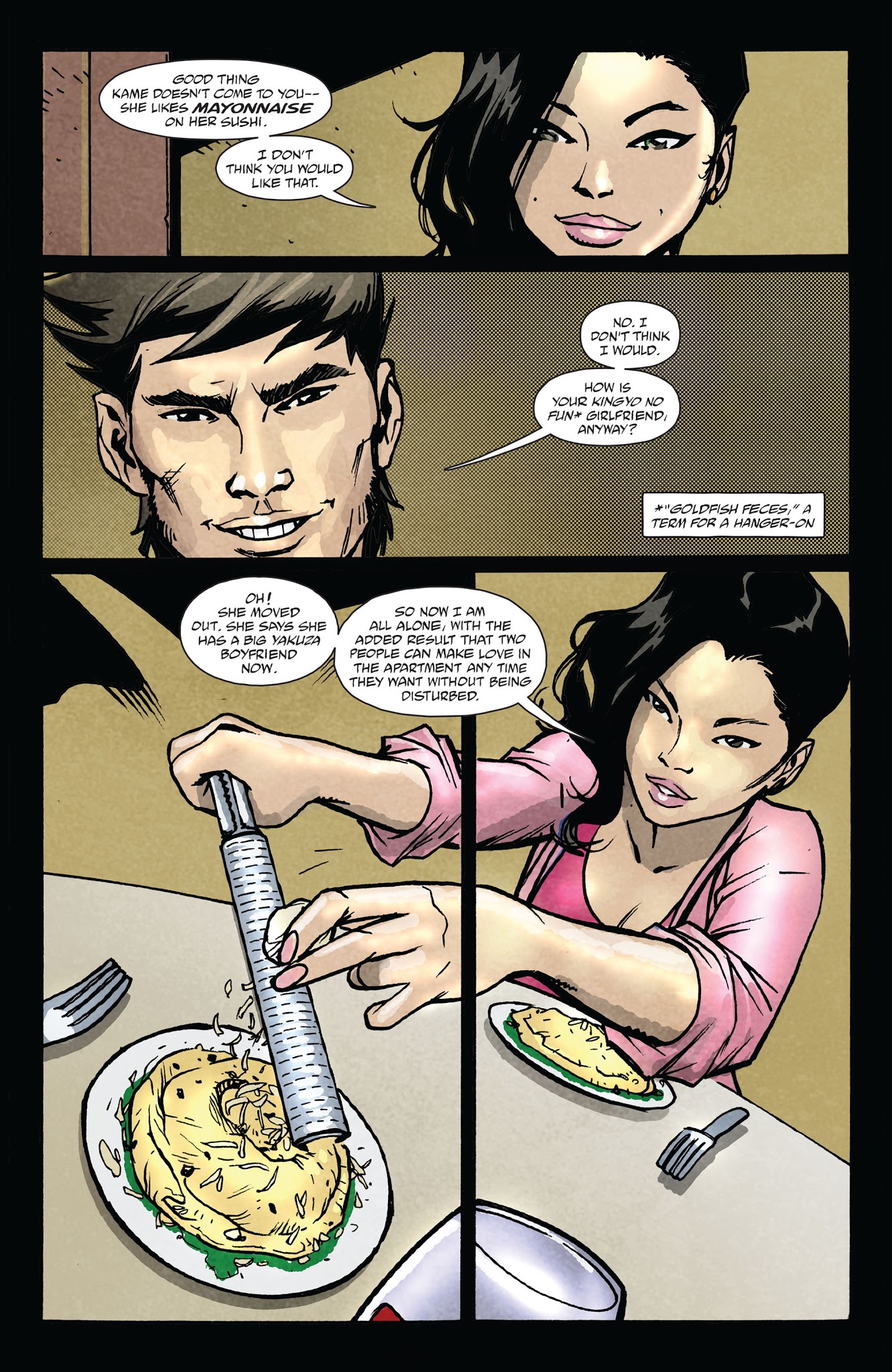 Read online Get Jiro!: Blood & Sushi comic -  Issue # TPB - 100