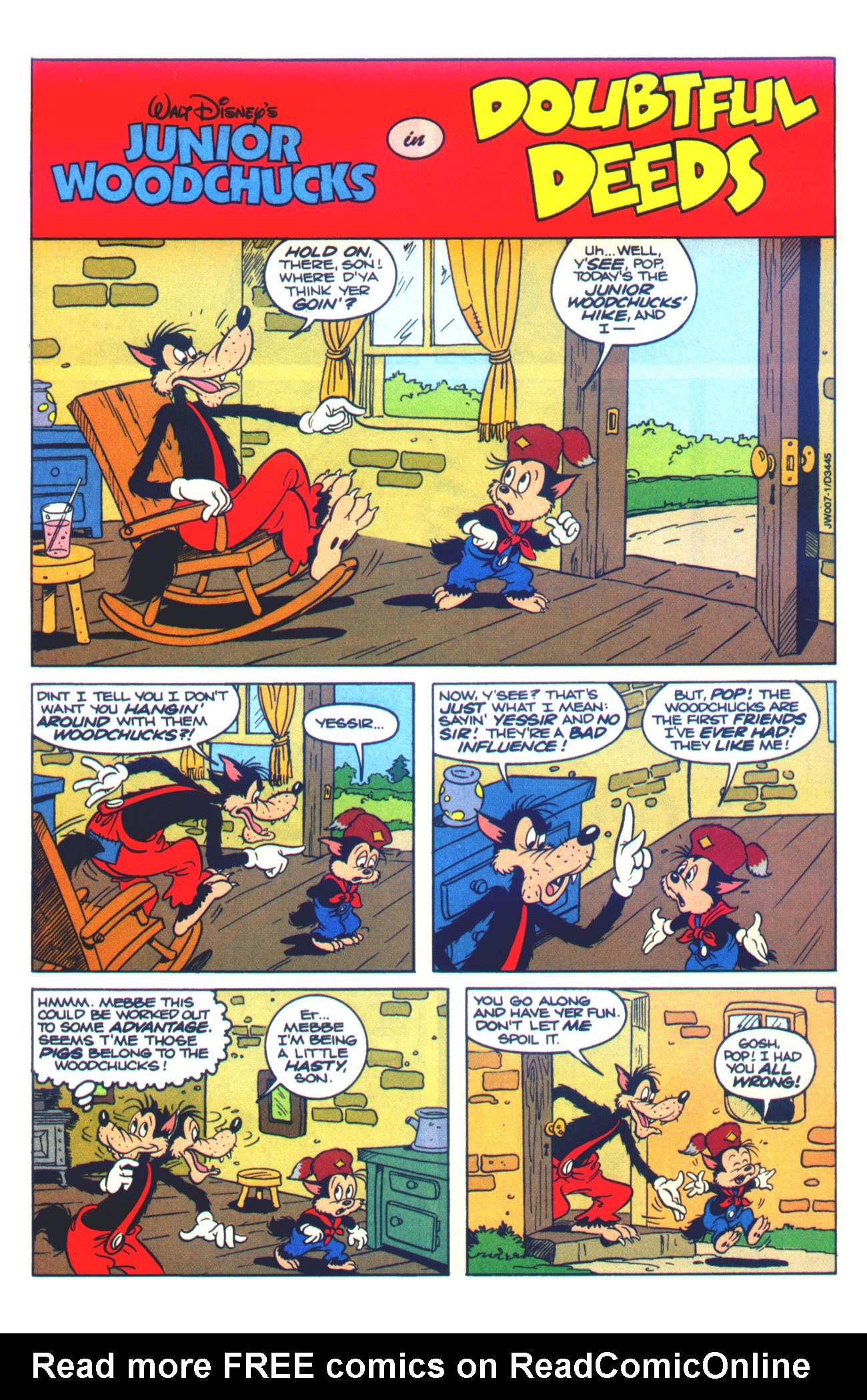 Read online Walt Disney's Junior Woodchucks Limited Series comic -  Issue #4 - 27