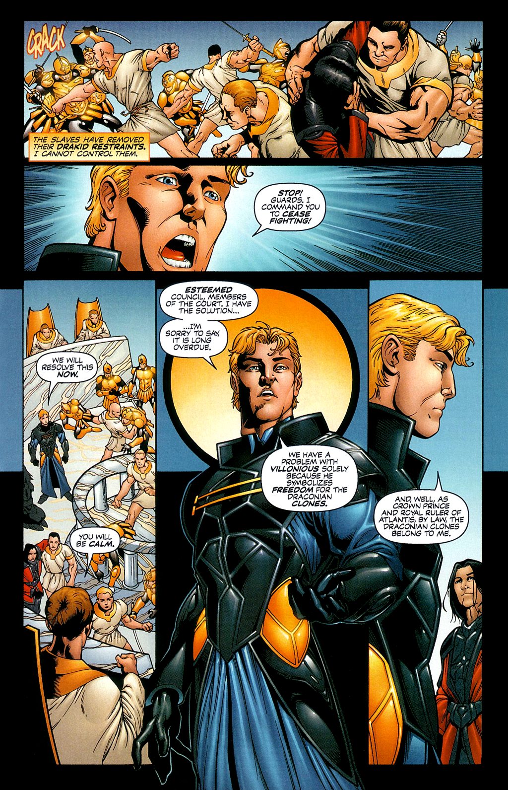 Read online Black Tide comic -  Issue #3 - 6