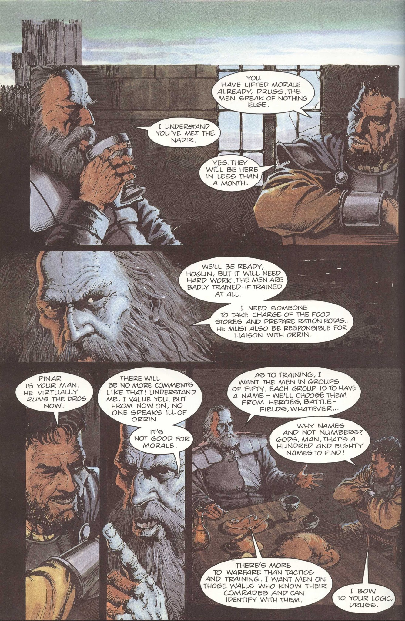 Read online David Gemmell's Legend: A Graphic Novel comic -  Issue # TPB - 35