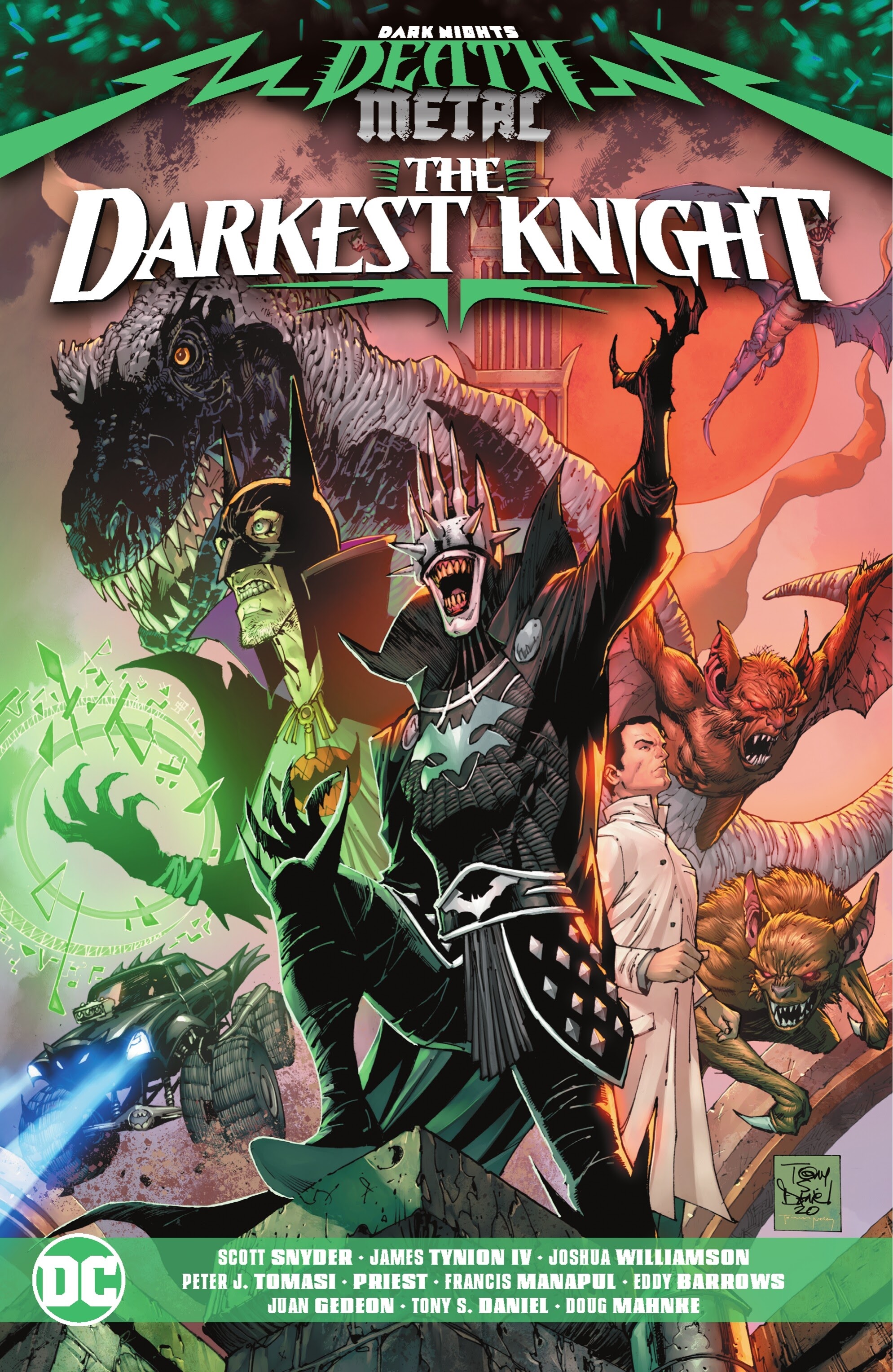 Read online Dark Nights: Death Metal: The Darkest Knight comic -  Issue # TPB (Part 1) - 1