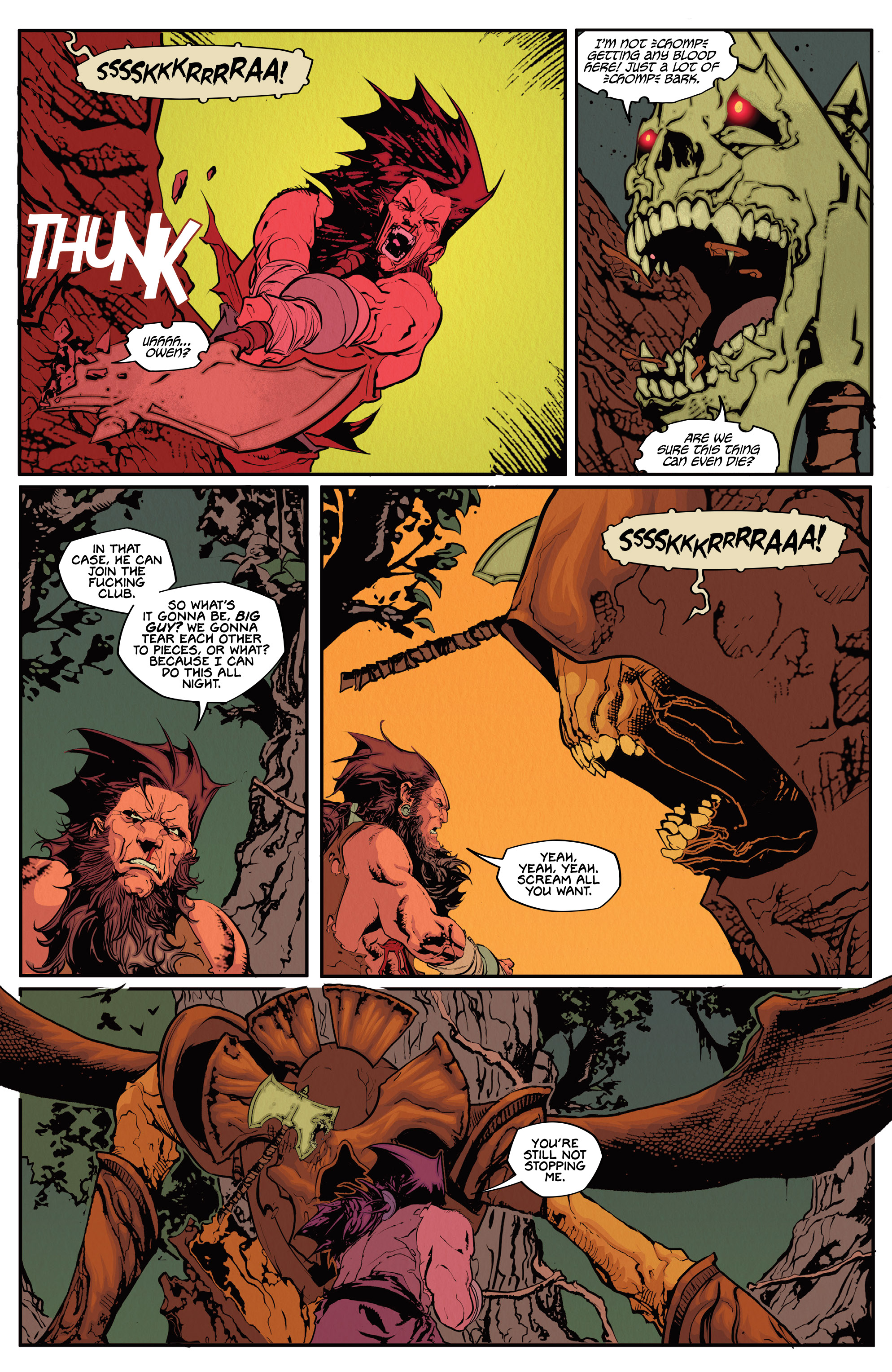 Read online Barbaric: Axe to Grind comic -  Issue #3 - 12