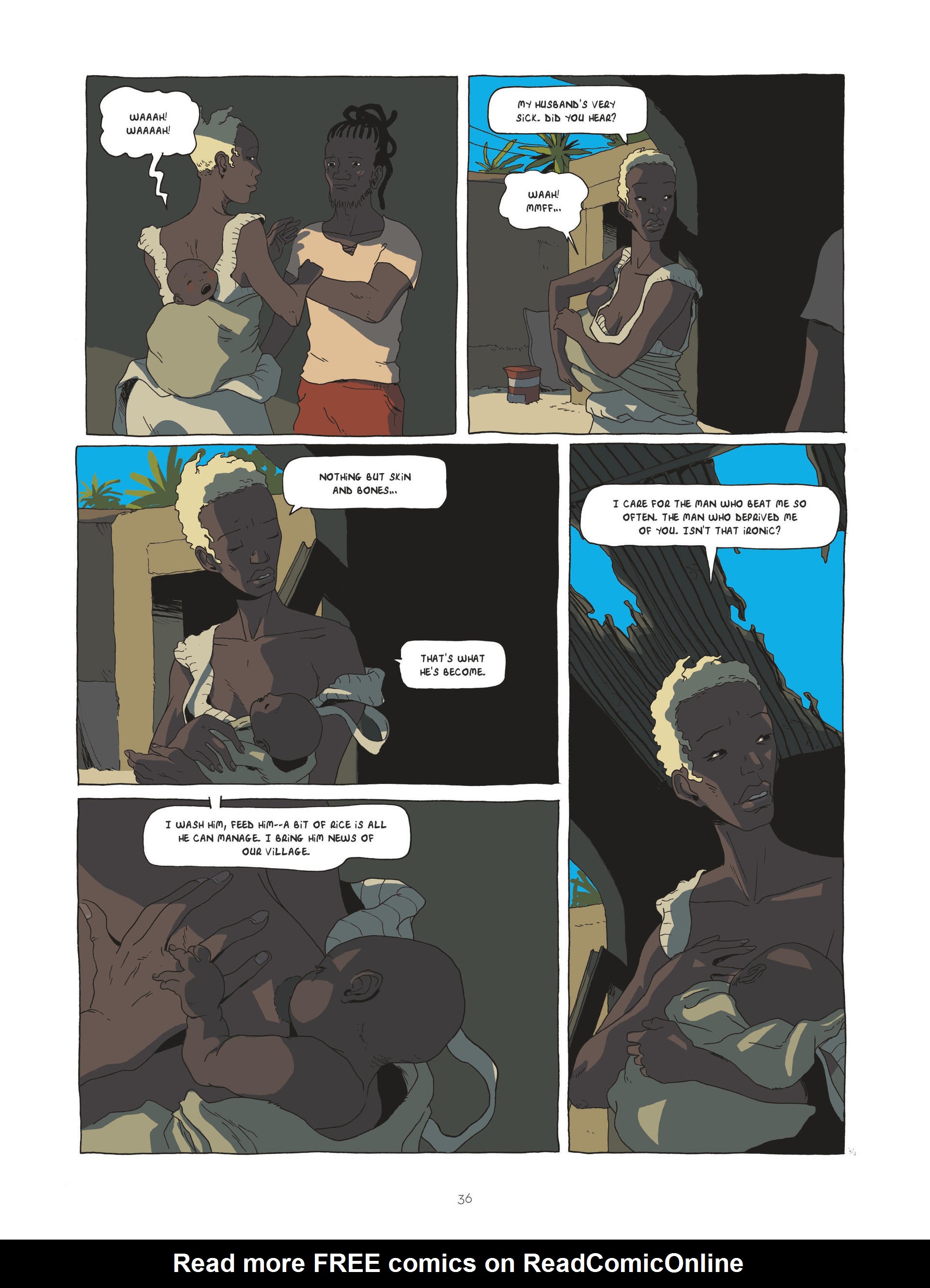 Read online Zidrou-Beuchot's African Trilogy comic -  Issue # TPB 1 - 36