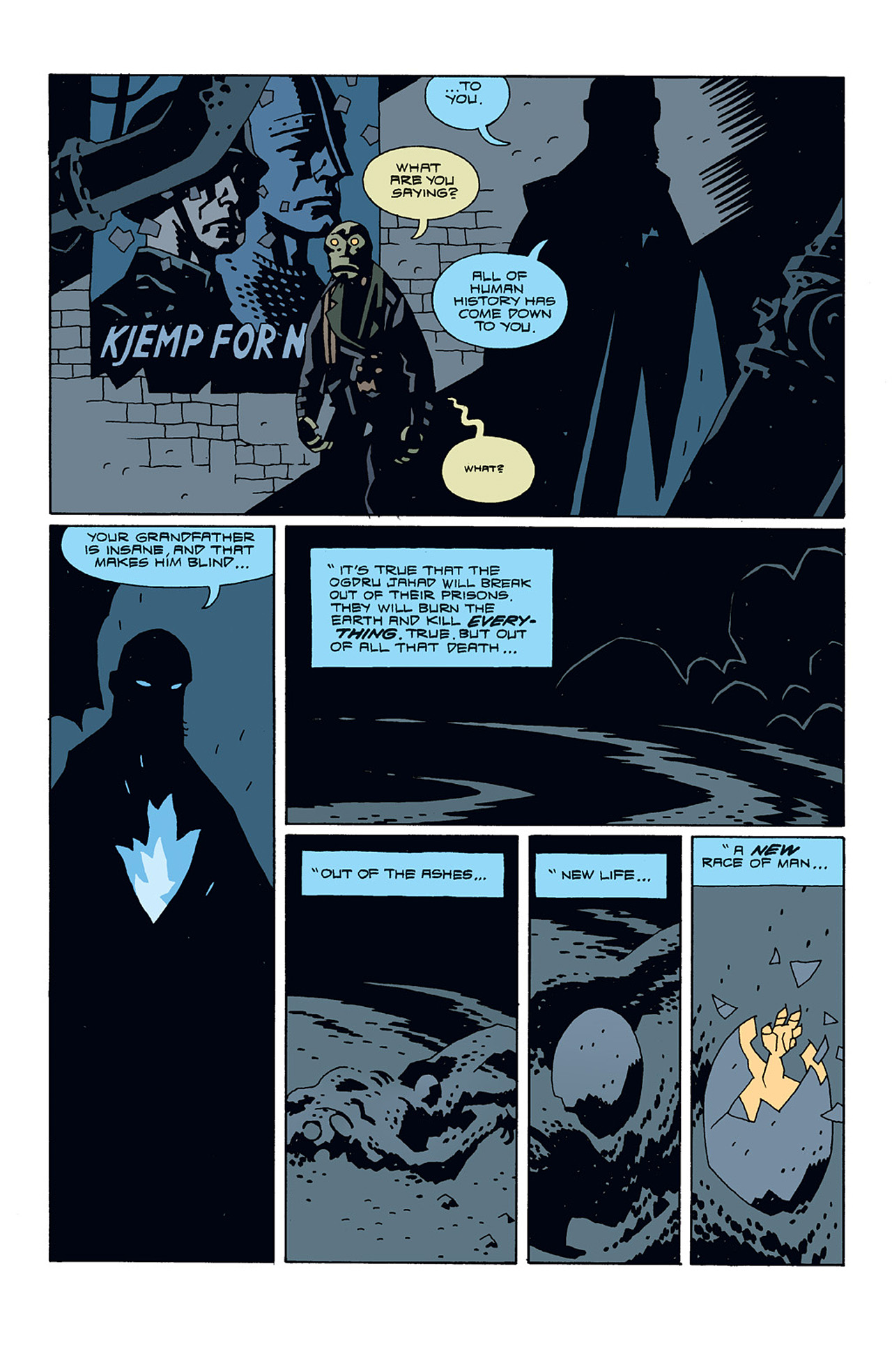 Read online Hellboy: Conqueror Worm comic -  Issue #4 - 12
