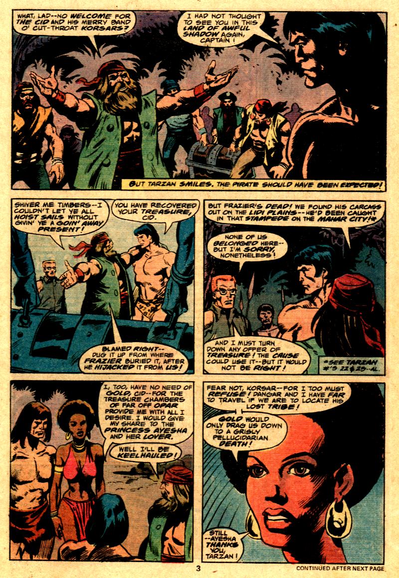 Read online Tarzan (1977) comic -  Issue #24 - 4