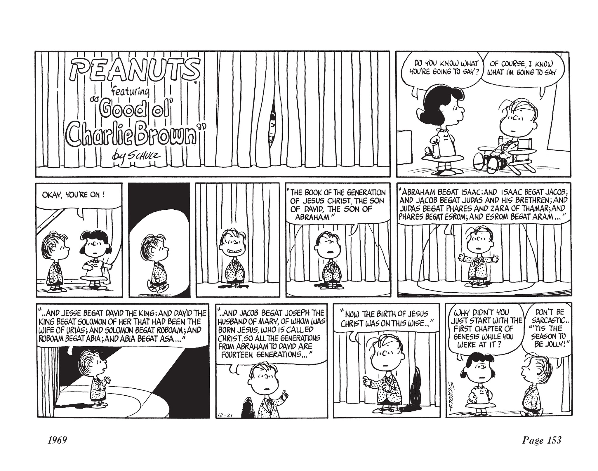 Read online The Complete Peanuts comic -  Issue # TPB 10 - 166