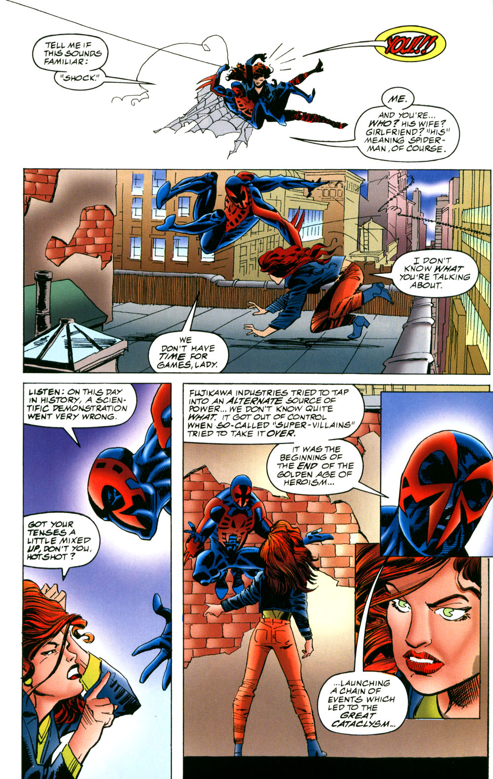 Read online Spider-Man 2099 Meets Spider-Man comic -  Issue # Full - 23
