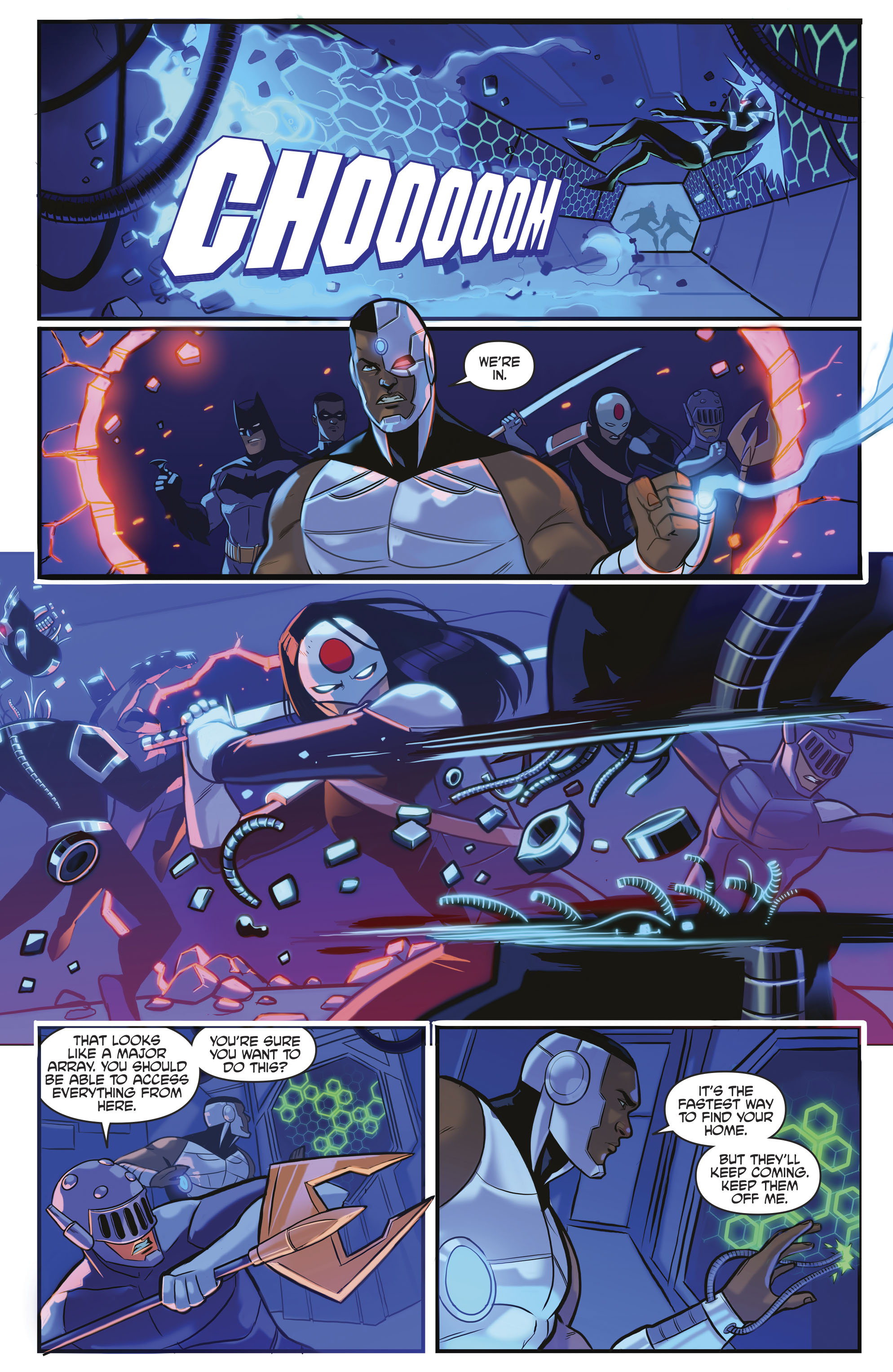 Read online Justice League/Mighty Morphin' Power Rangers comic -  Issue #4 - 19
