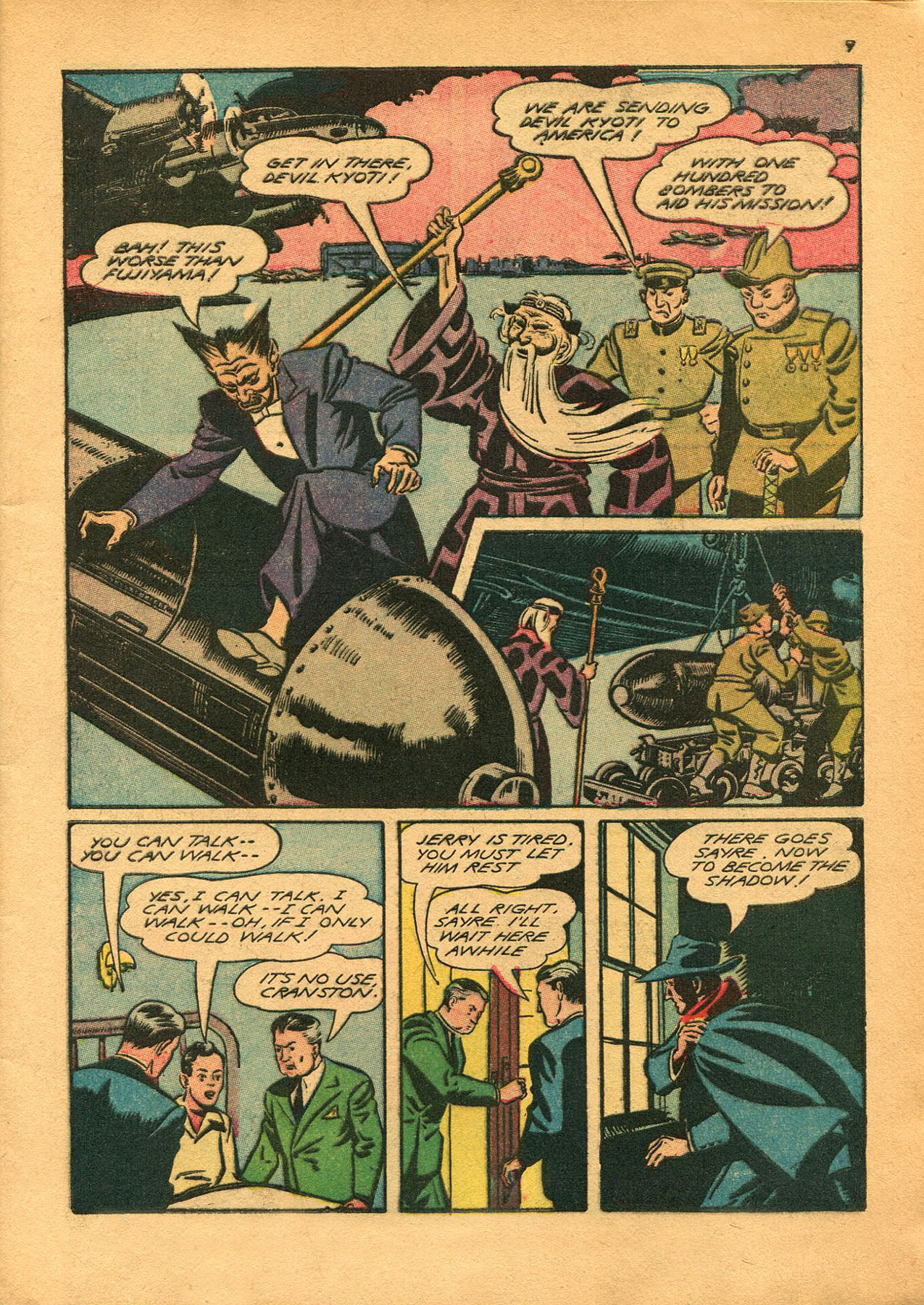 Read online Shadow Comics comic -  Issue #23 - 9