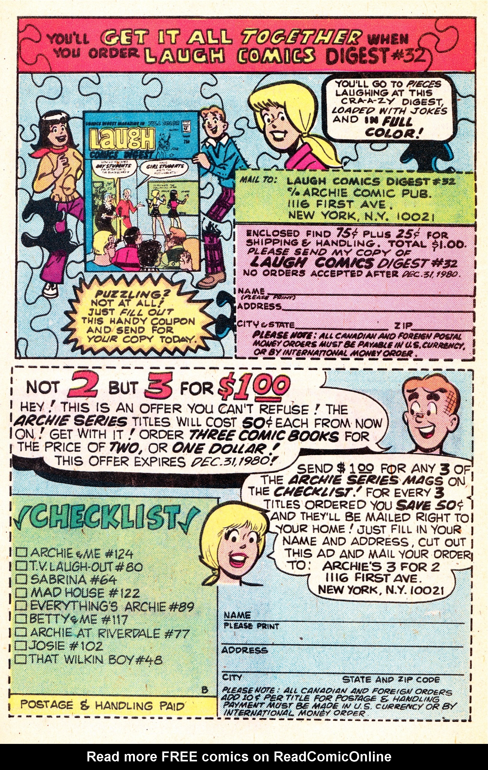 Read online Laugh (Comics) comic -  Issue #357 - 27