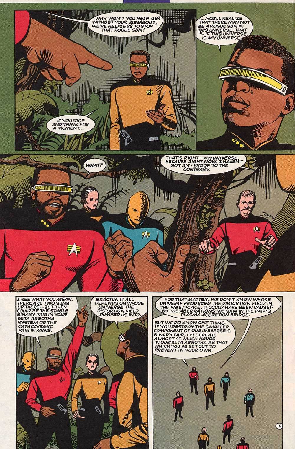 Read online Star Trek: The Next Generation (1989) comic -  Issue #64 - 20