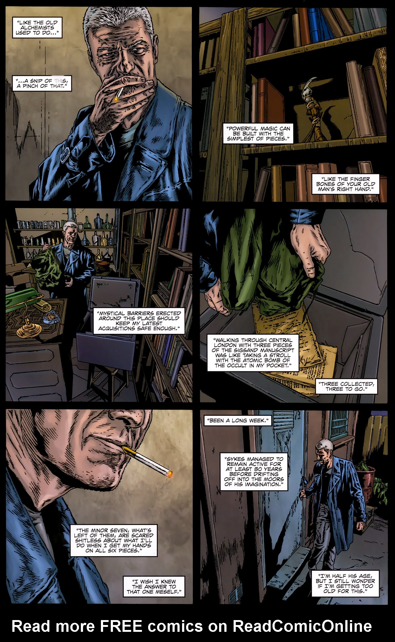 Read online Gravel comic -  Issue #4 - 6