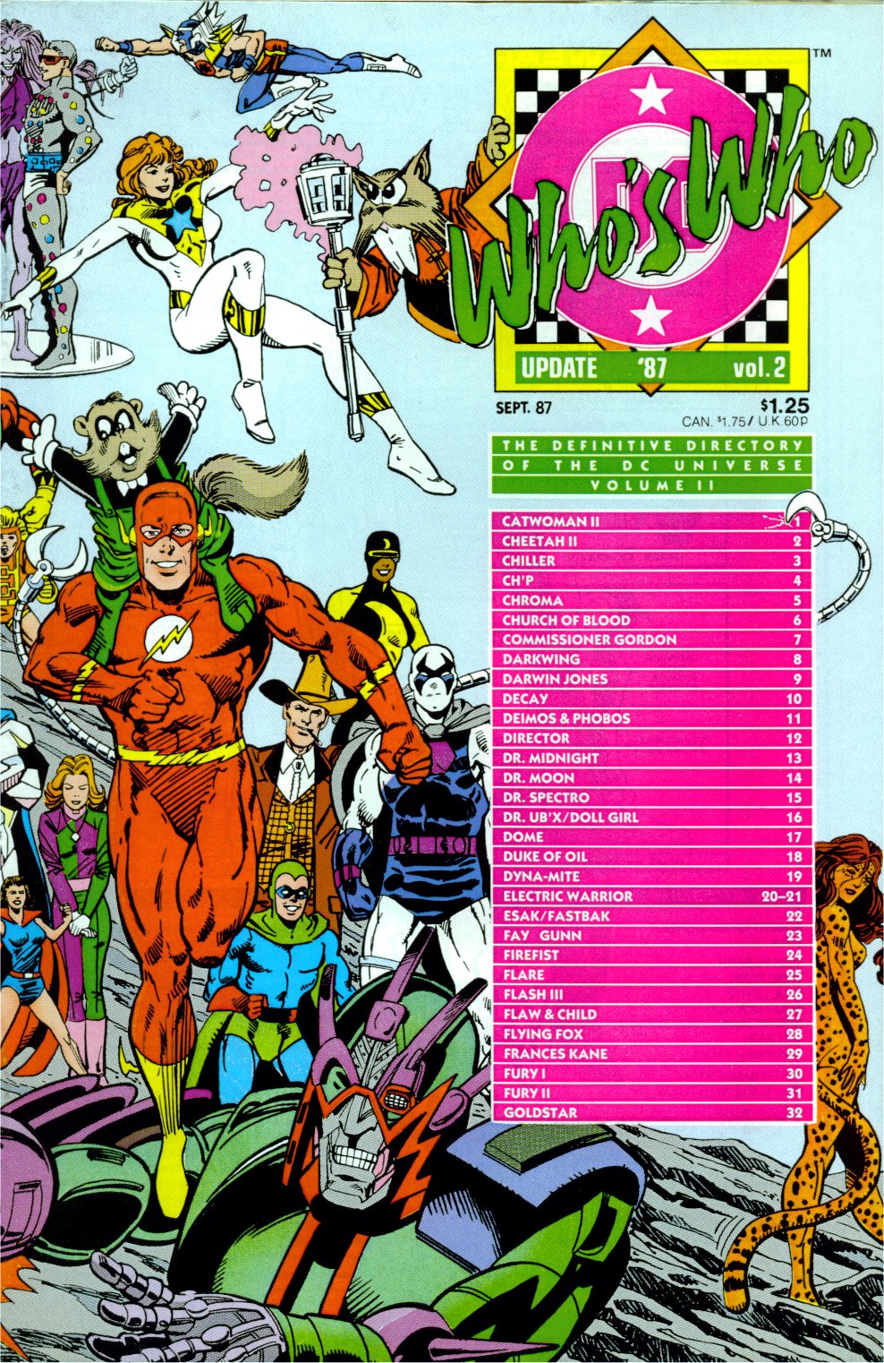Read online Who's Who: Update '87 comic -  Issue #2 - 1