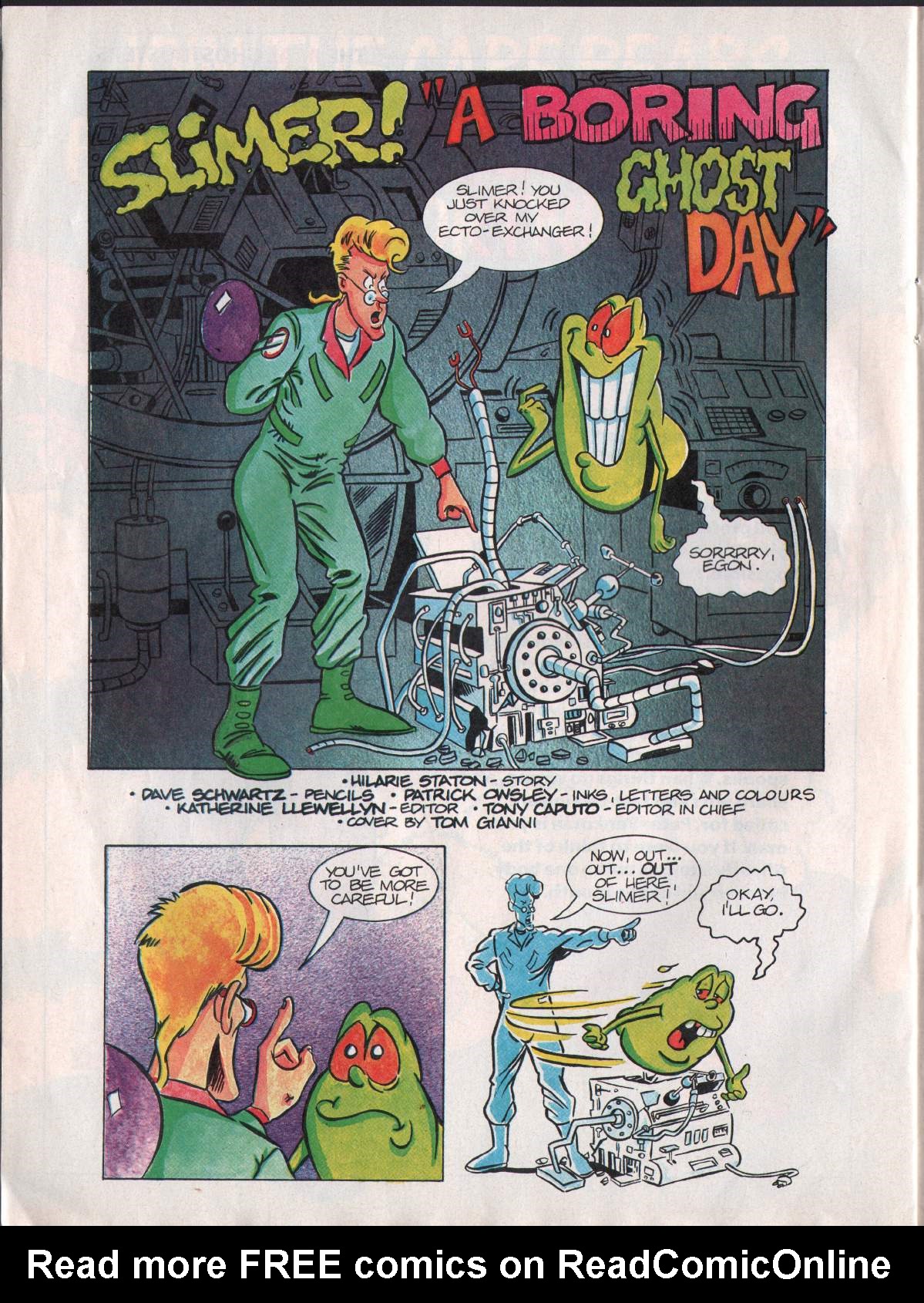 Read online The Real Ghostbusters comic -  Issue #185 - 6