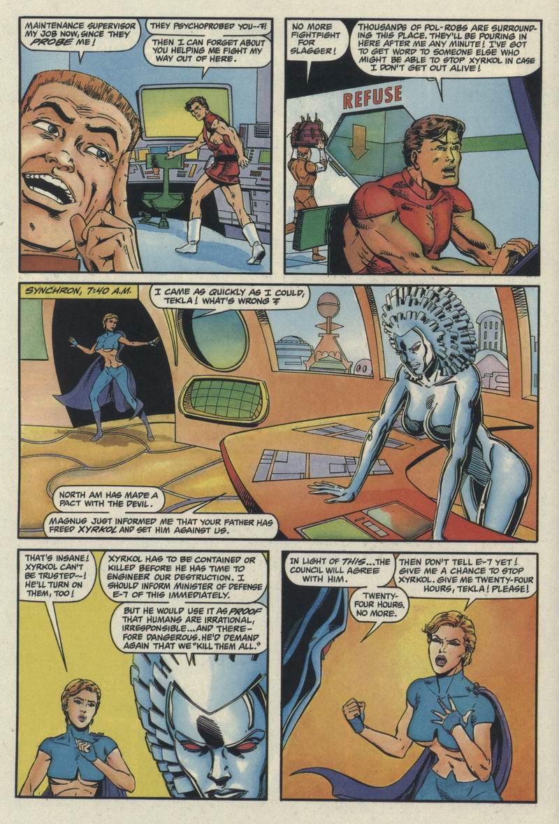 Read online Magnus Robot Fighter (1991) comic -  Issue #10 - 16