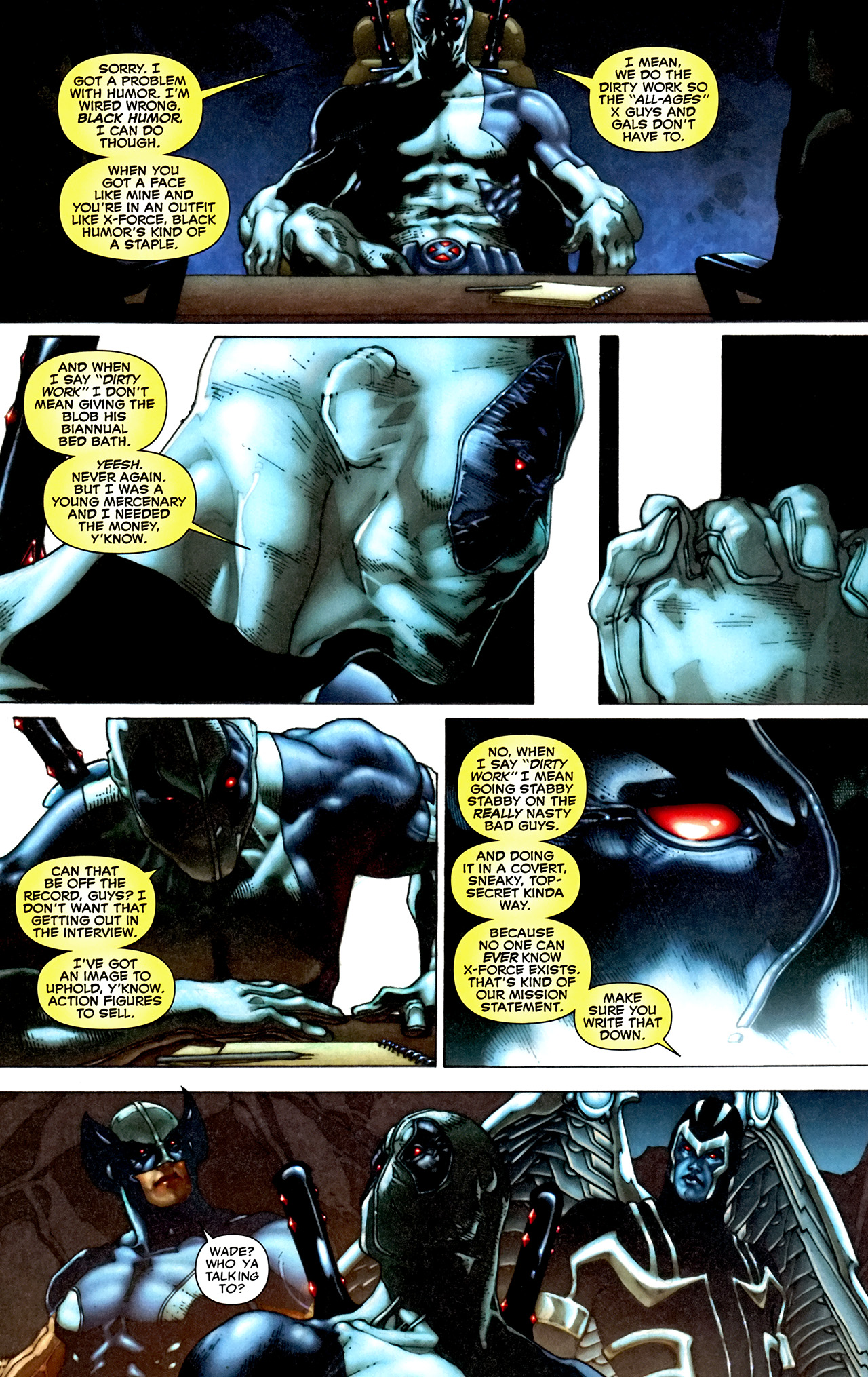 Read online Fear Itself: Uncanny X-Force comic -  Issue #1 - 5