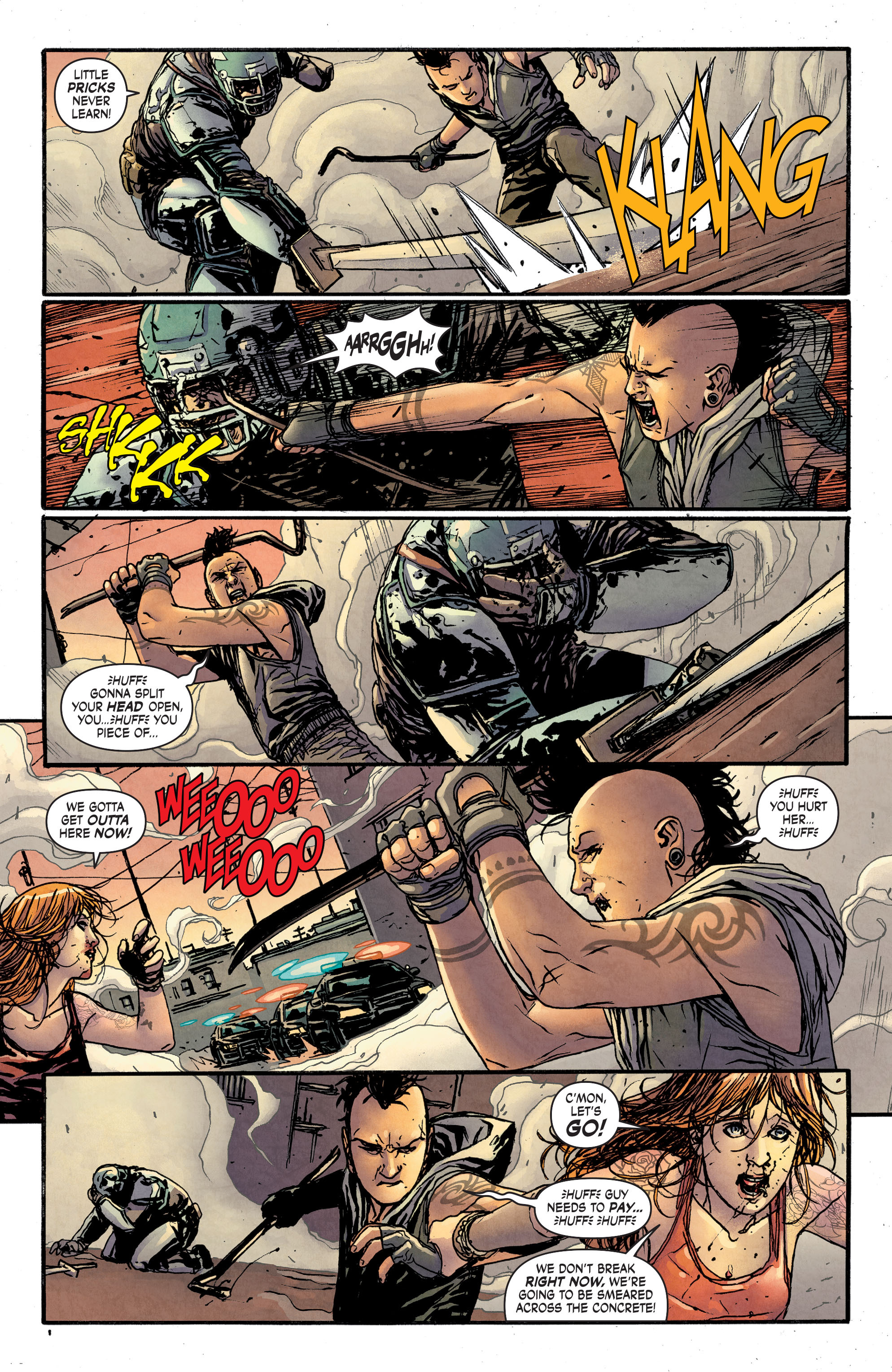 Read online Suiciders: Kings of Hell.A. comic -  Issue #5 - 5