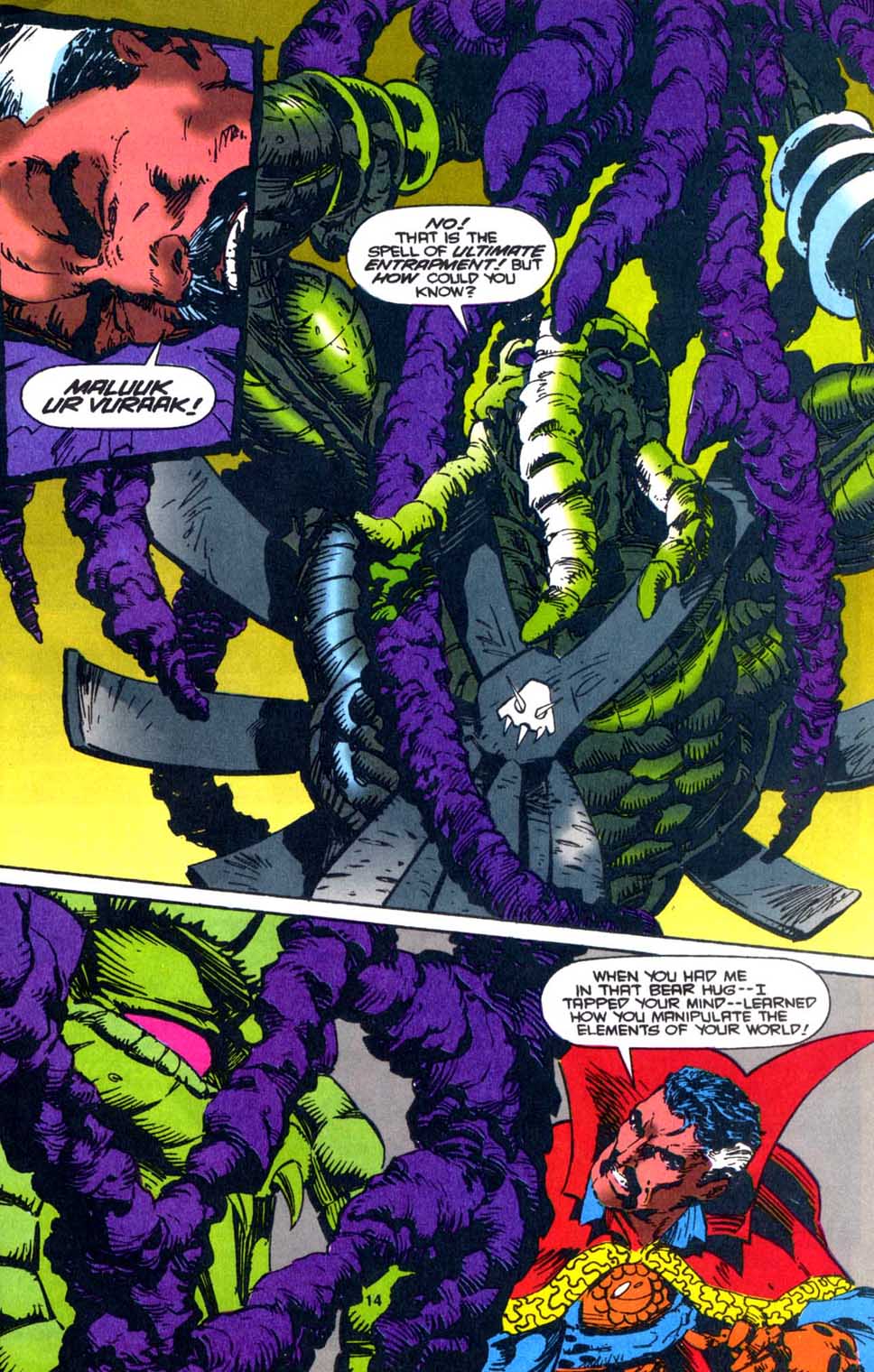 Read online Doctor Strange: Sorcerer Supreme comic -  Issue #58 - 14