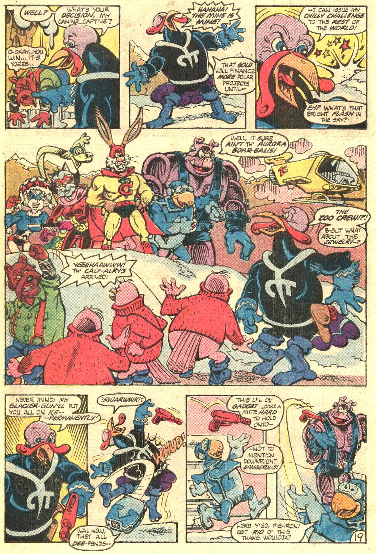 Read online Captain Carrot and His Amazing Zoo Crew! comic -  Issue #13 - 20